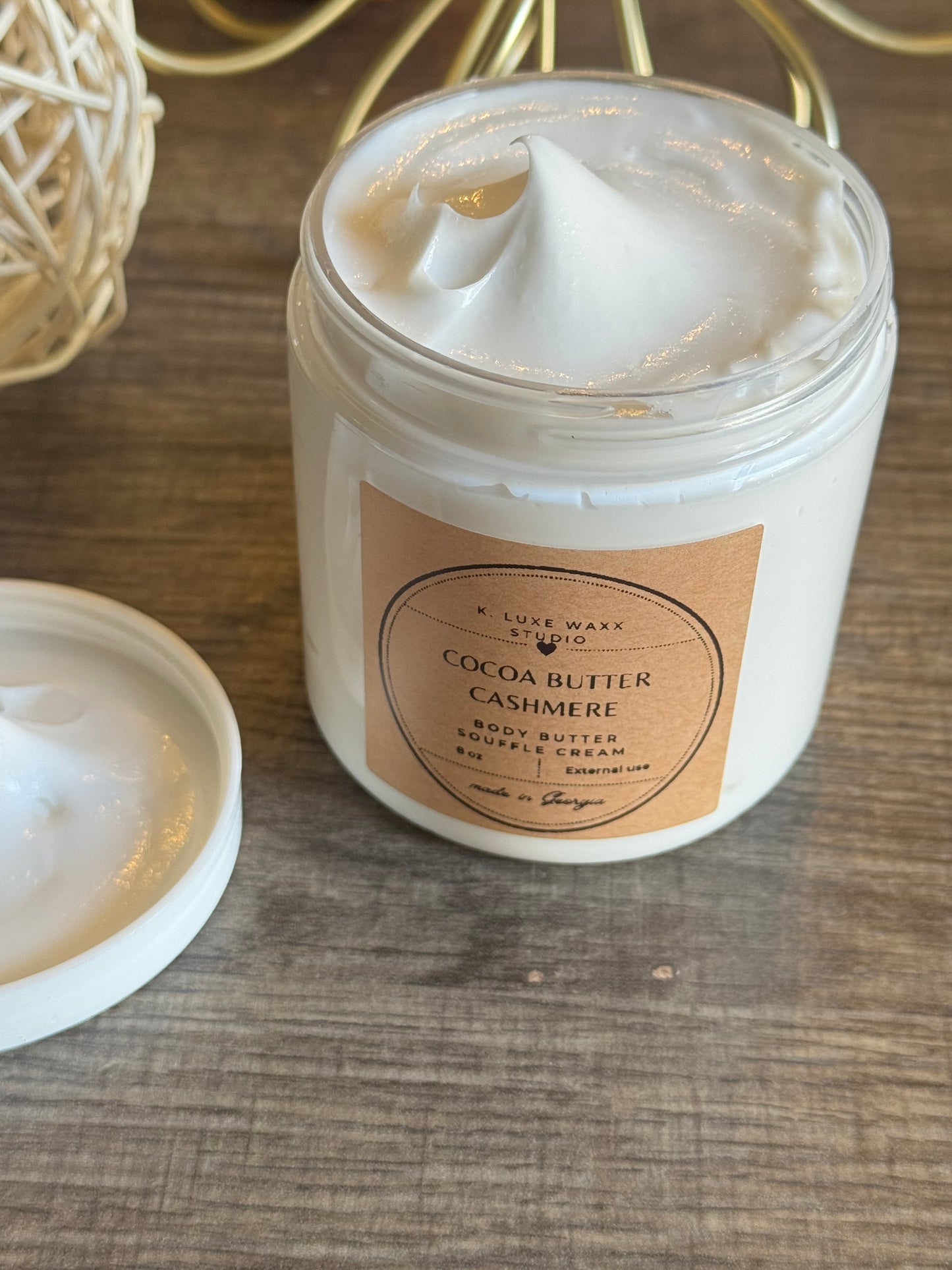 8 oz Whipped Body Butter Soufflé Cream