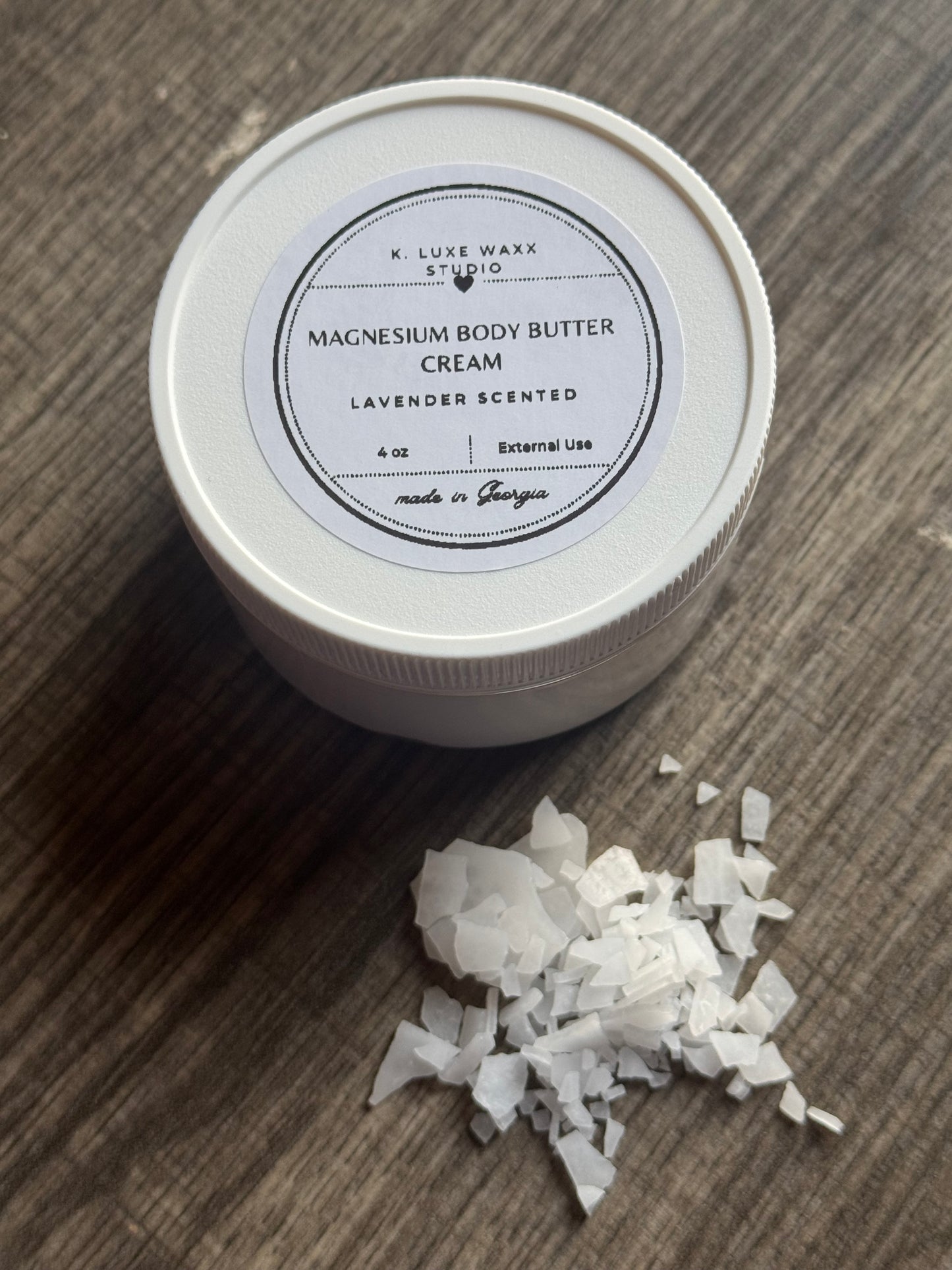 Magnesium Body Butter Cream