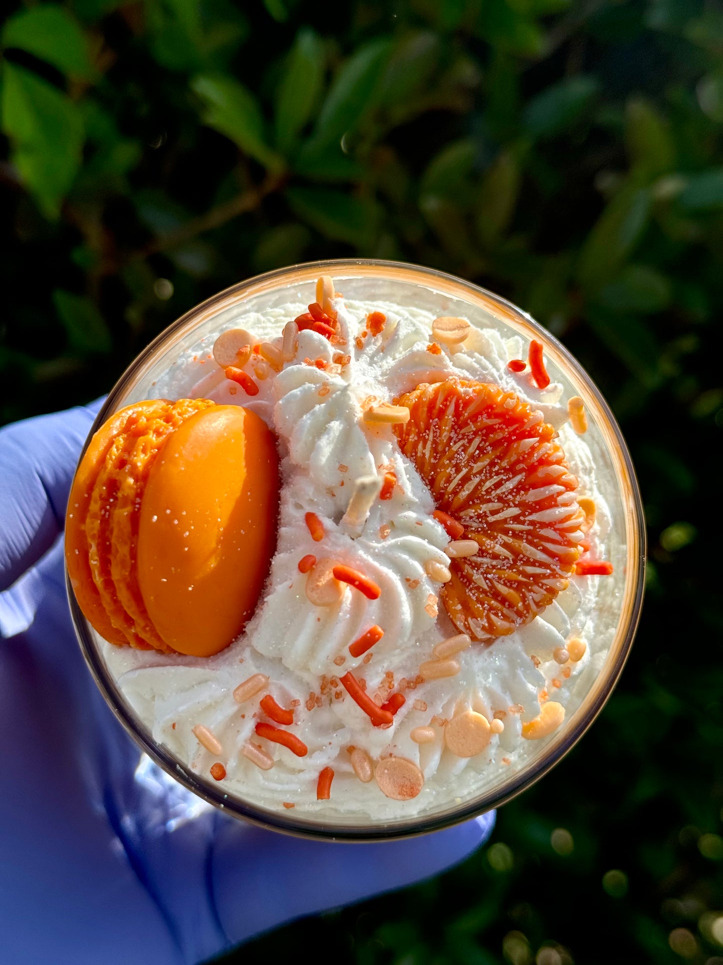 Sweet Mandarin Macaron Scented Candle