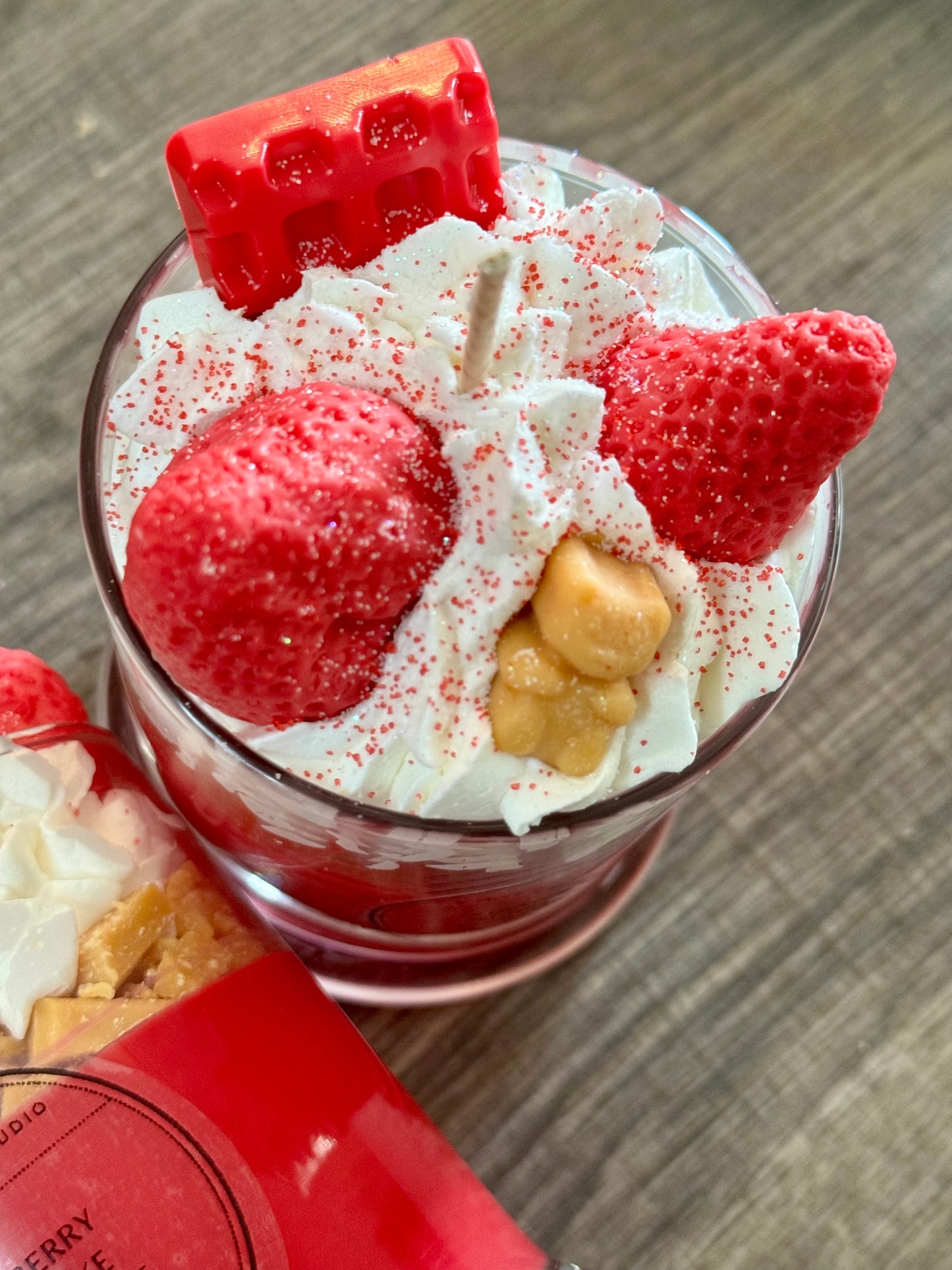 Strawberry Shortcake Scented Candle