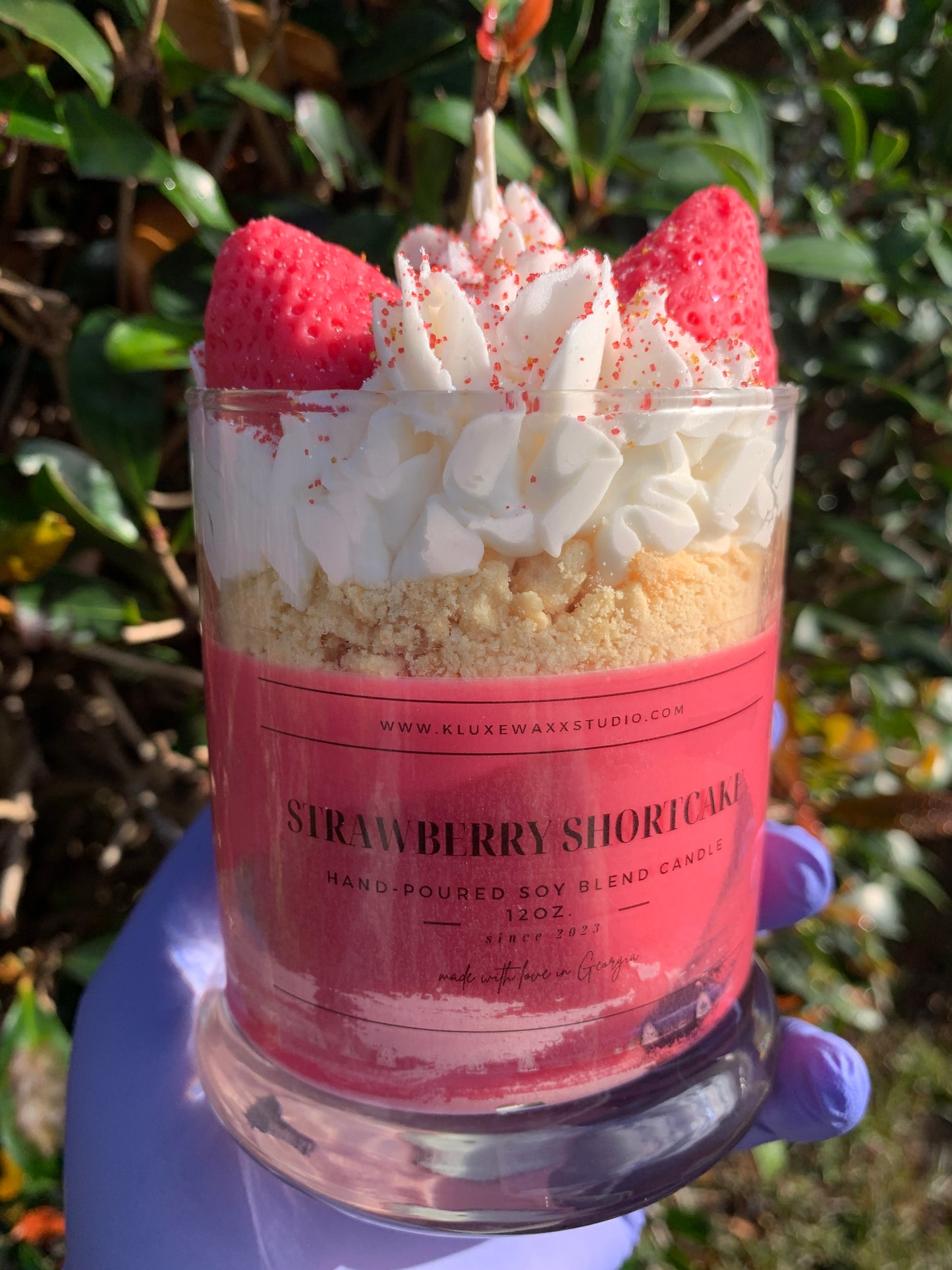 Strawberry Shortcake Scented Candle