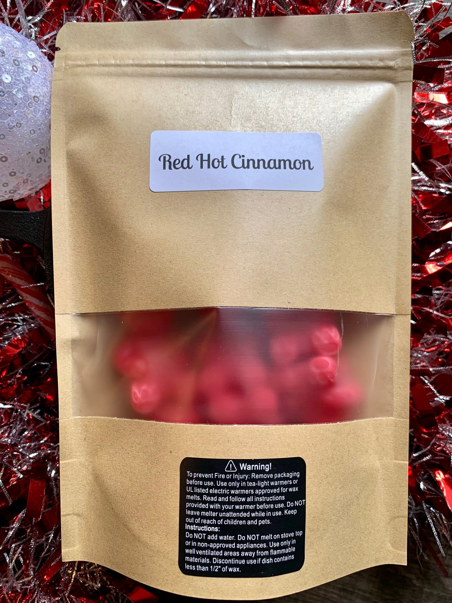 Red Hot Cinnamon Gummy Bears Wax Melts