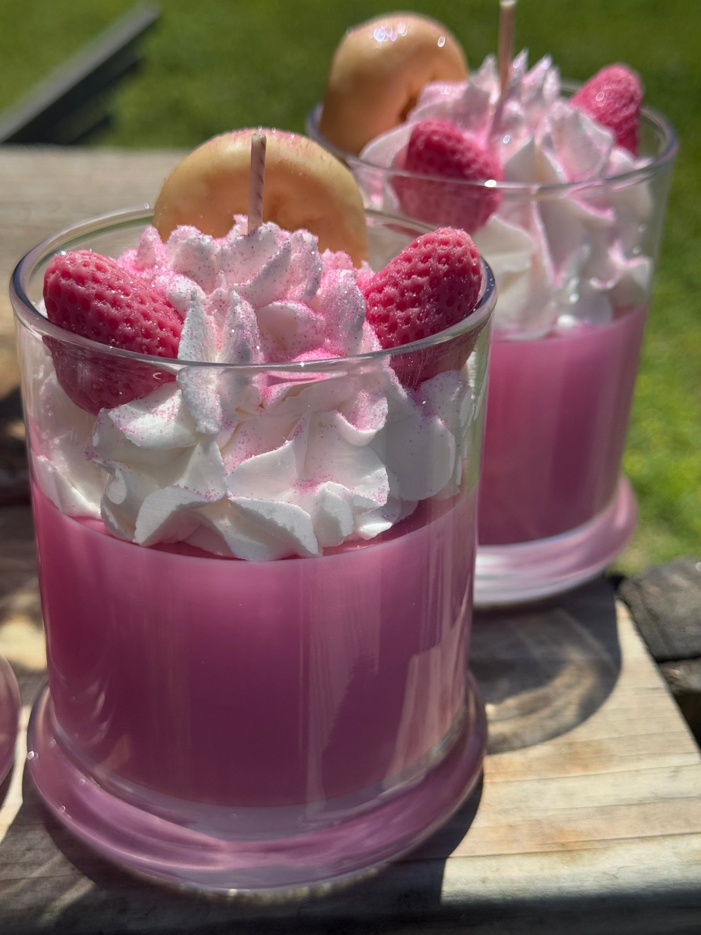 Pink Sugary Donut Scented Candle