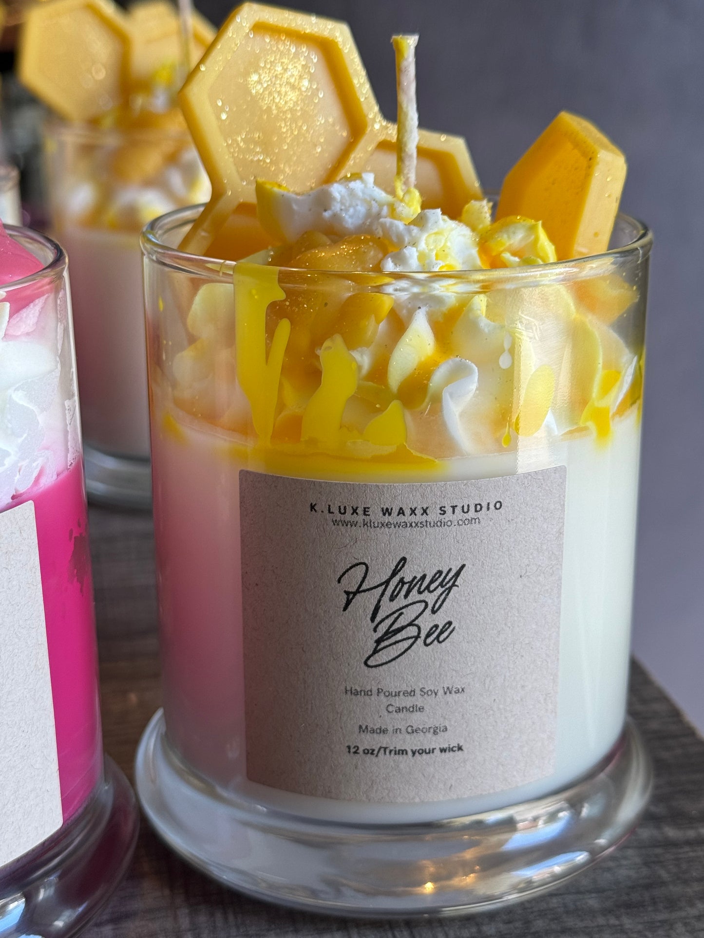 Honey Bee Scented Candle