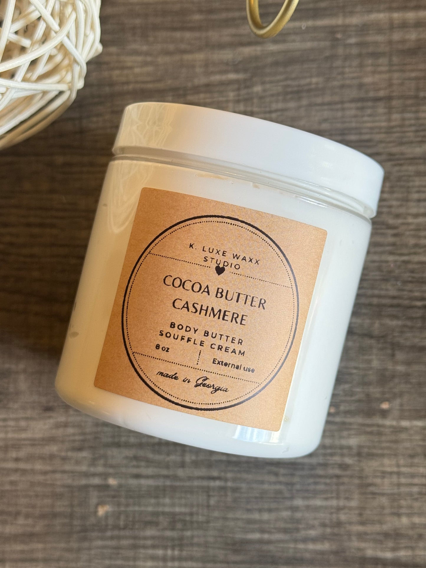 8 oz Whipped Body Butter Soufflé Cream