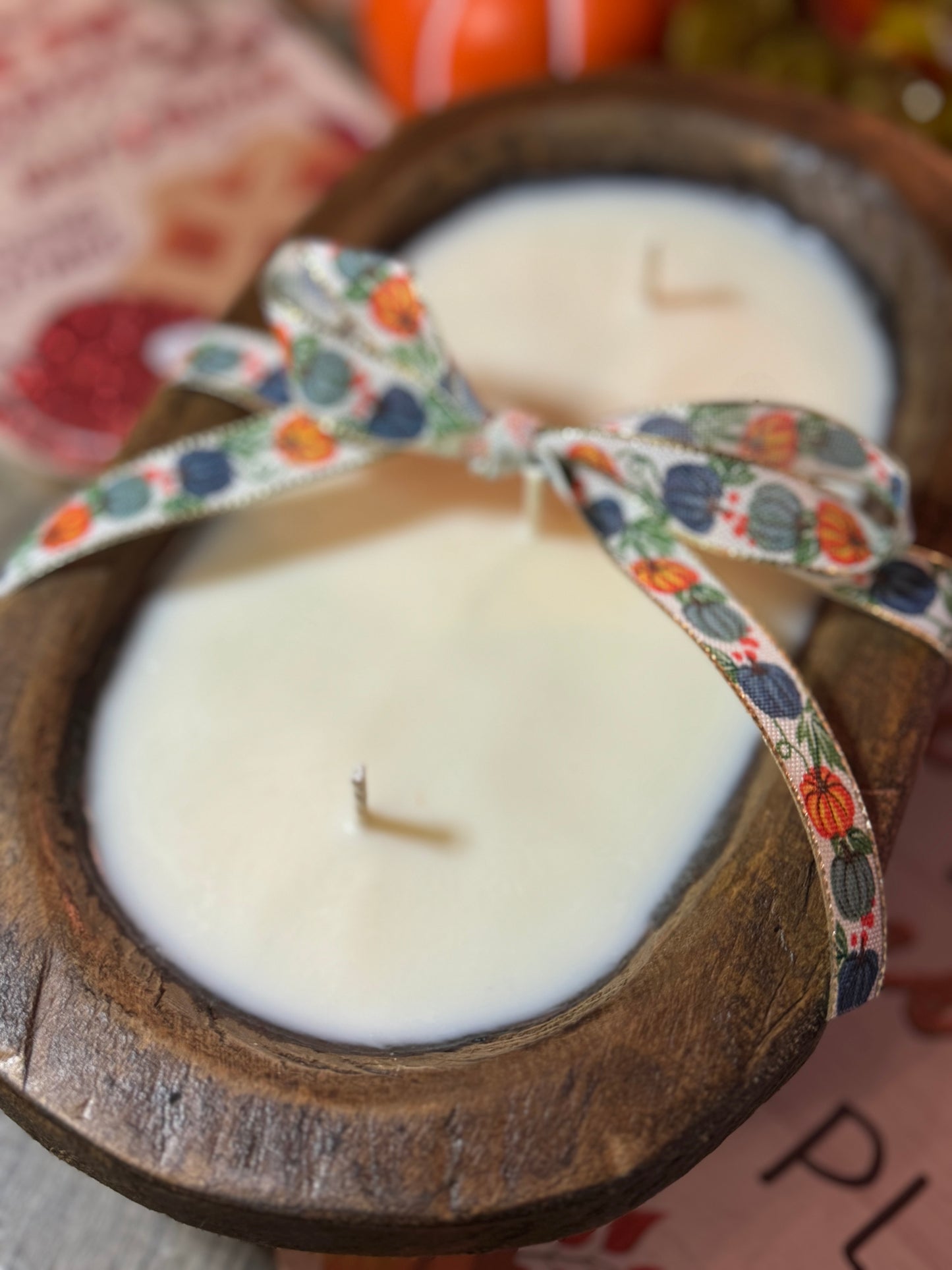 Fall Scented Dough Bowl Candle
