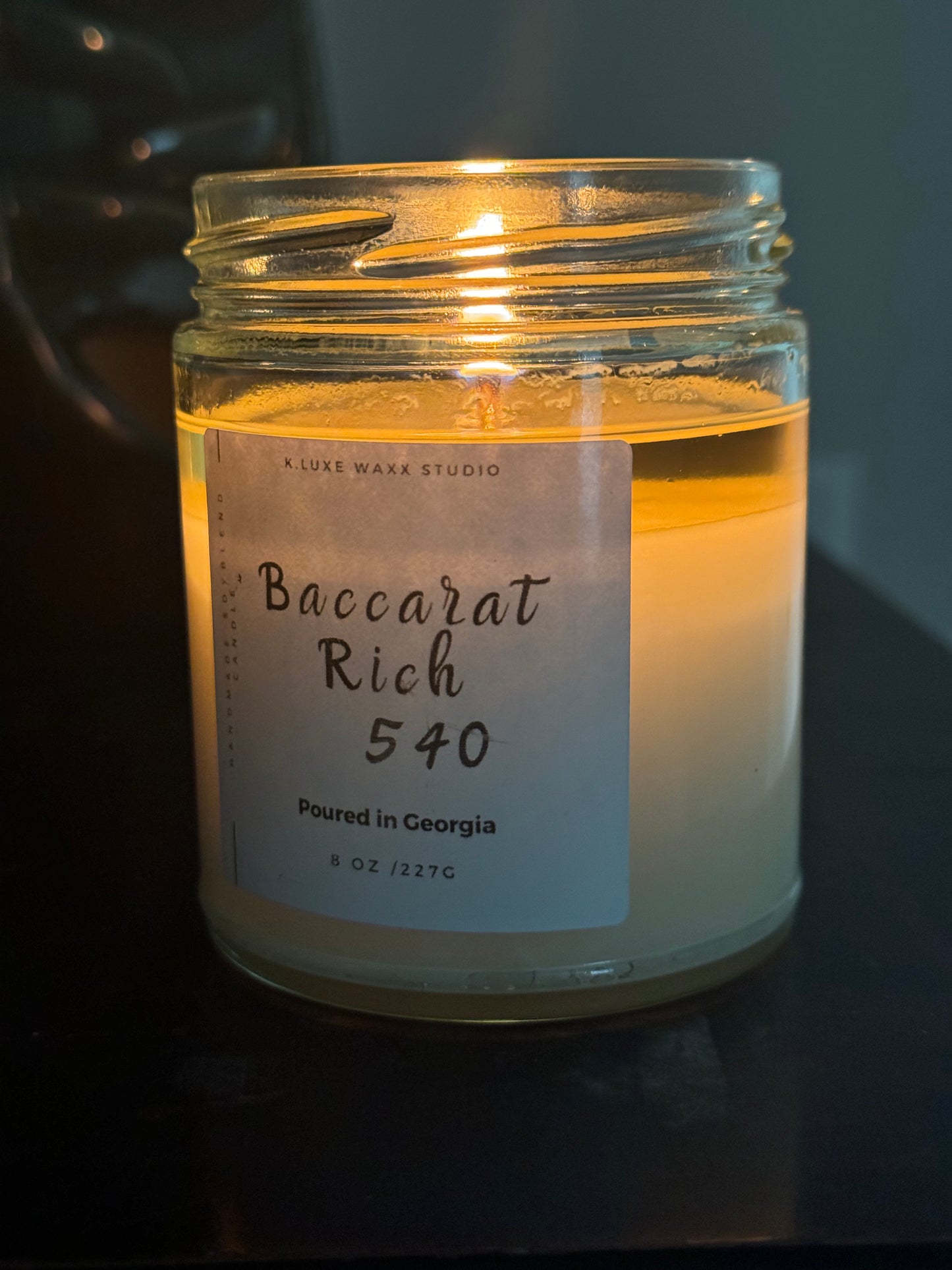 Baccarat Rich 540 Jar Candle-8 oz