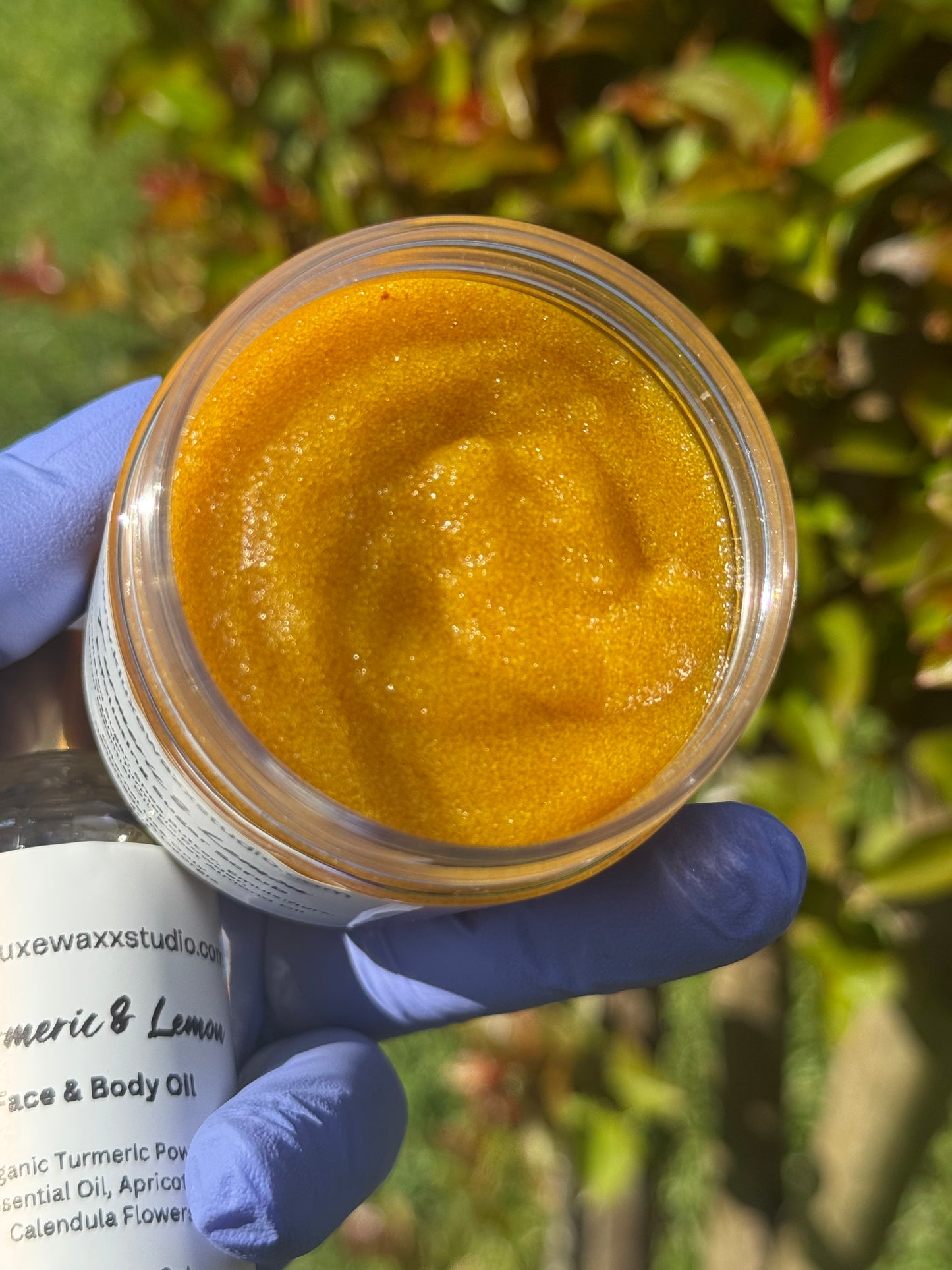 Turmeric & Lemon Facial & Body Sugar Scrub