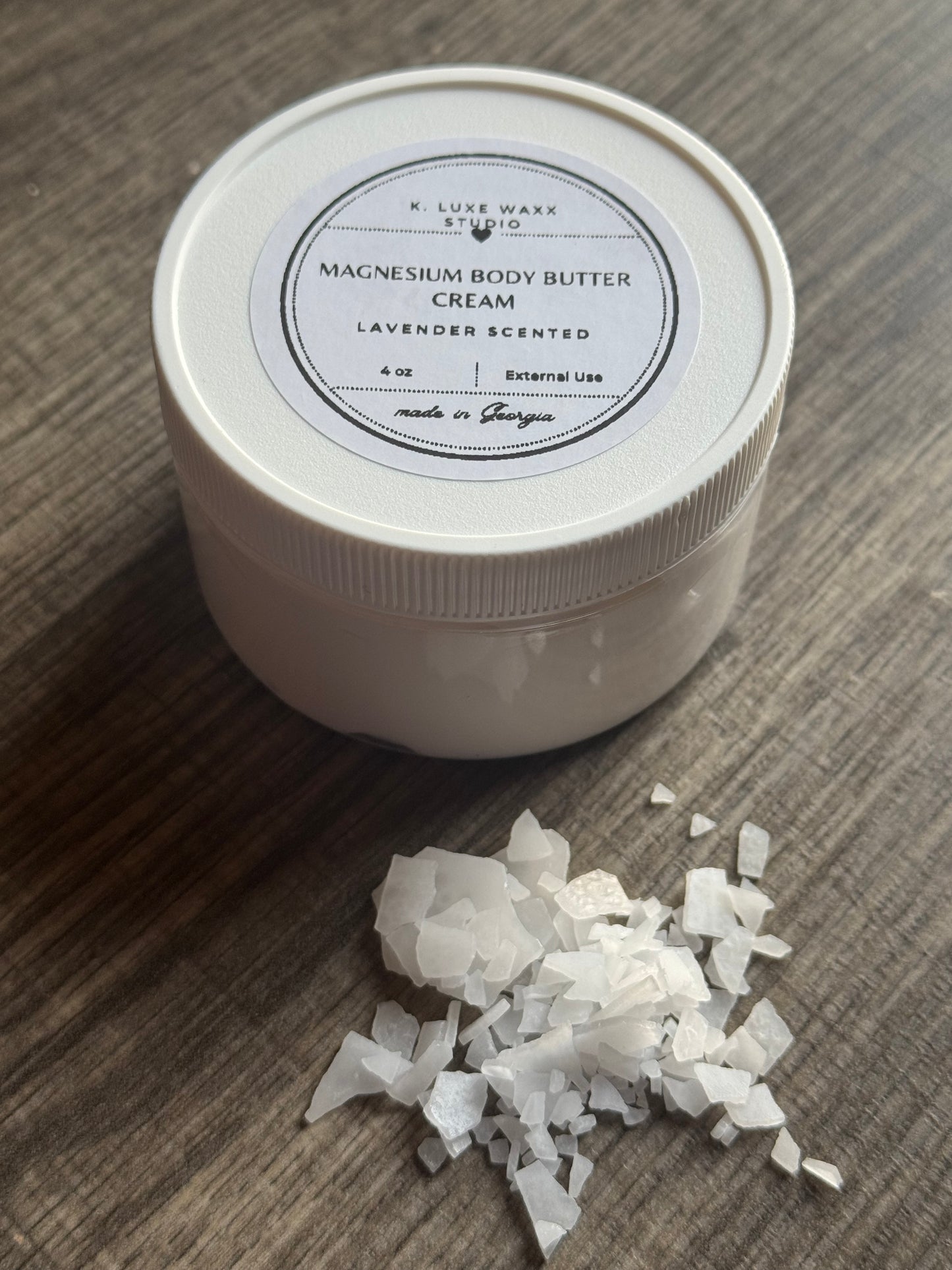 Magnesium Body Butter Cream