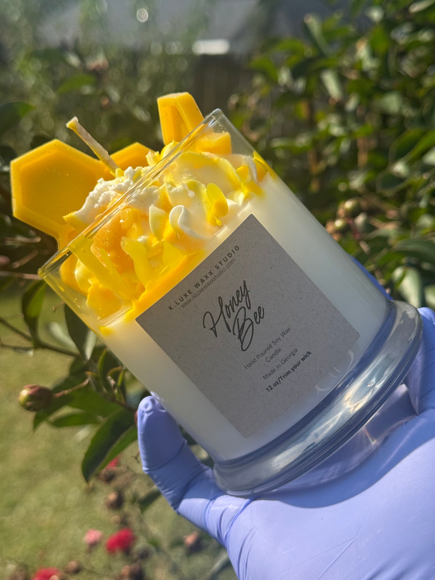 Honey Bee Scented Candle