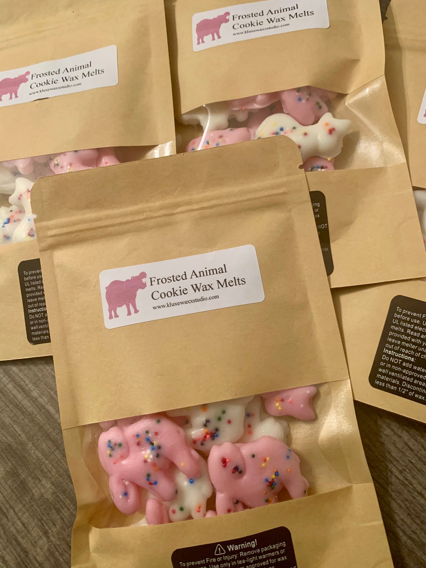Frosted Animal Cookie Melts