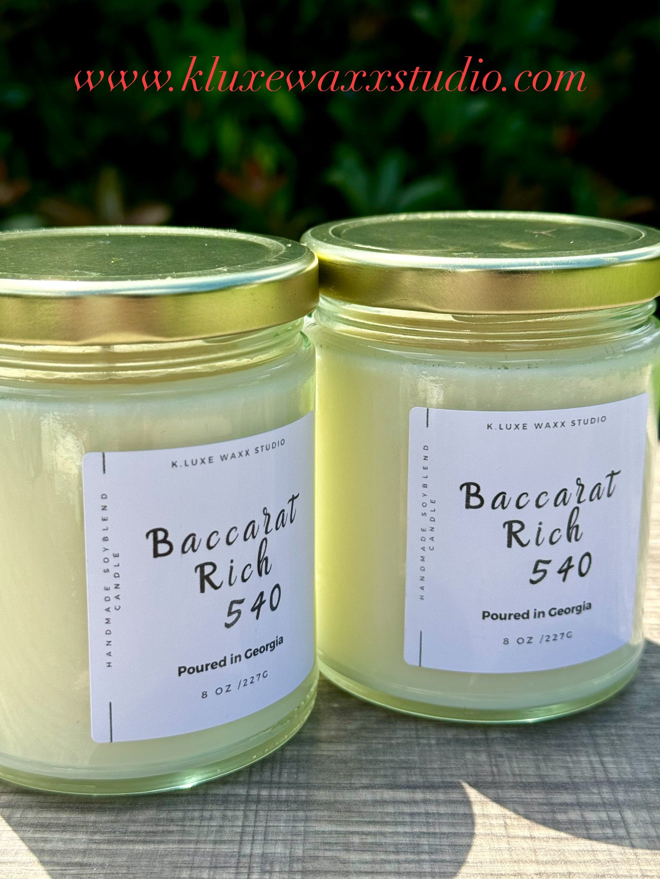 Baccarat Rich 540 Jar Candle-8 oz