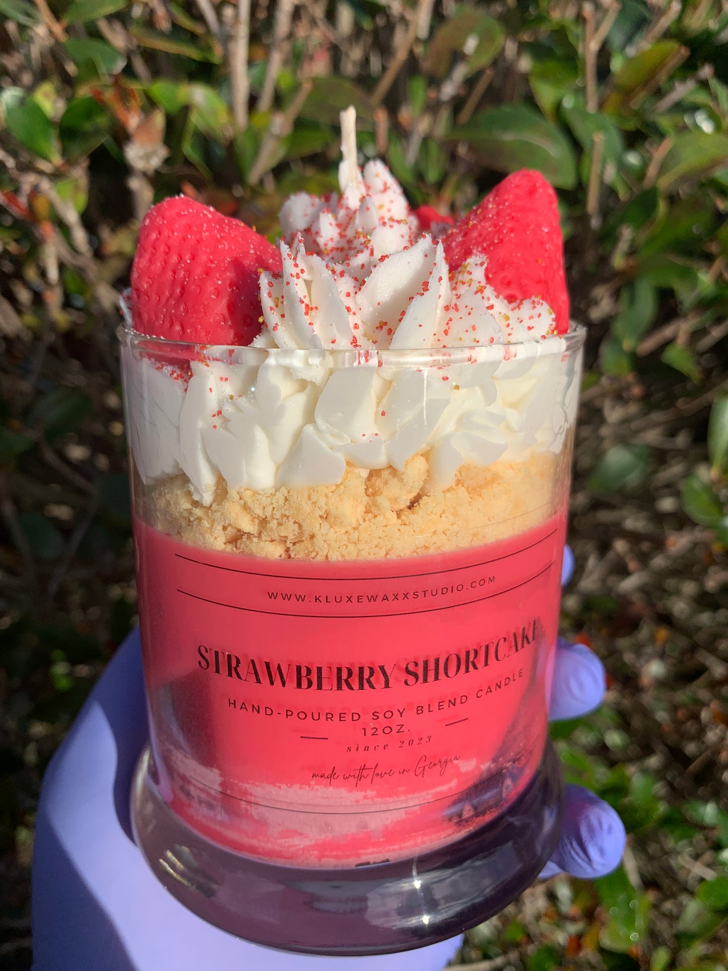 Strawberry Shortcake Scented Candle