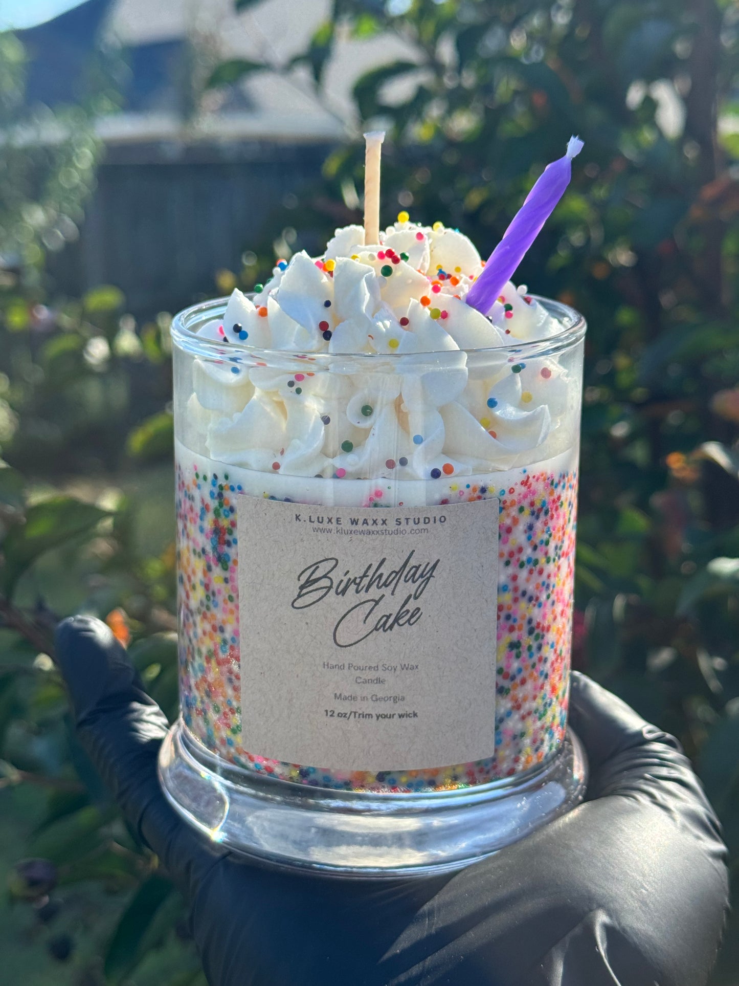 Birthday Cake Scented Candle