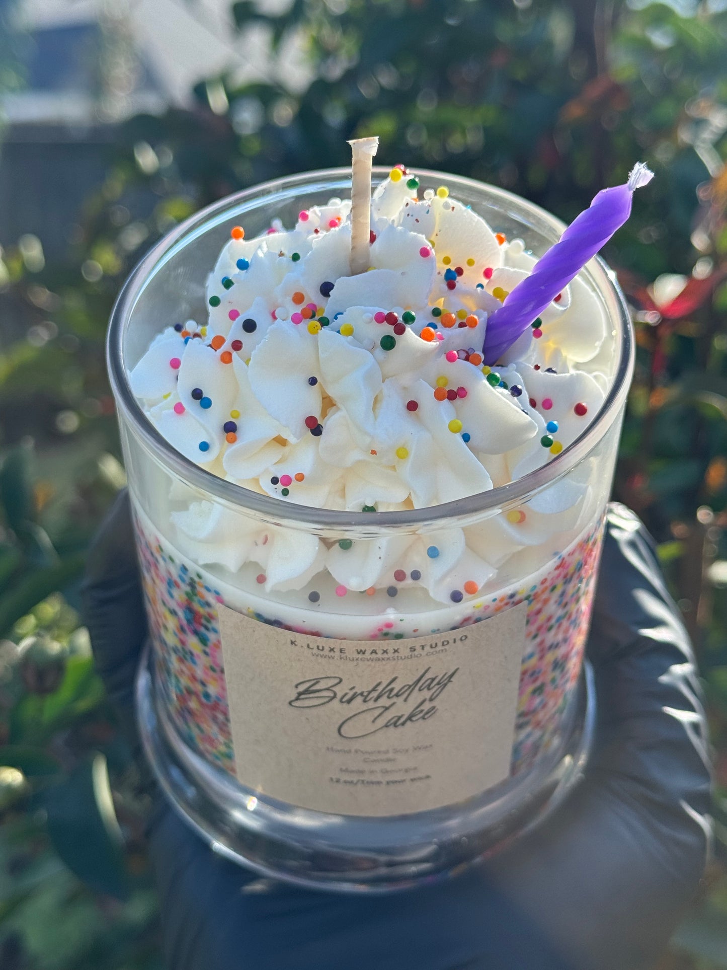 Birthday Cake Scented Candle