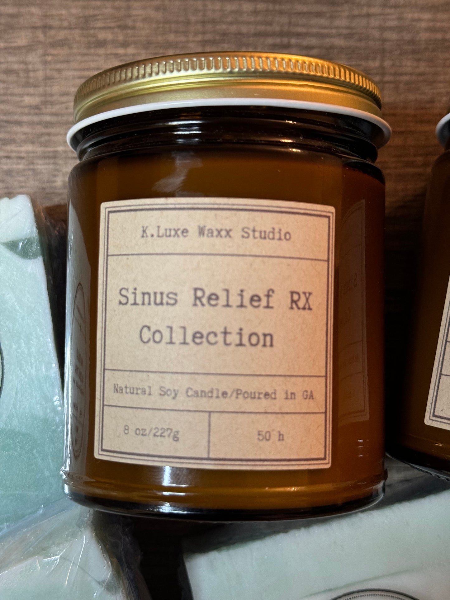 Sinus Relief Jar Candle-8 oz