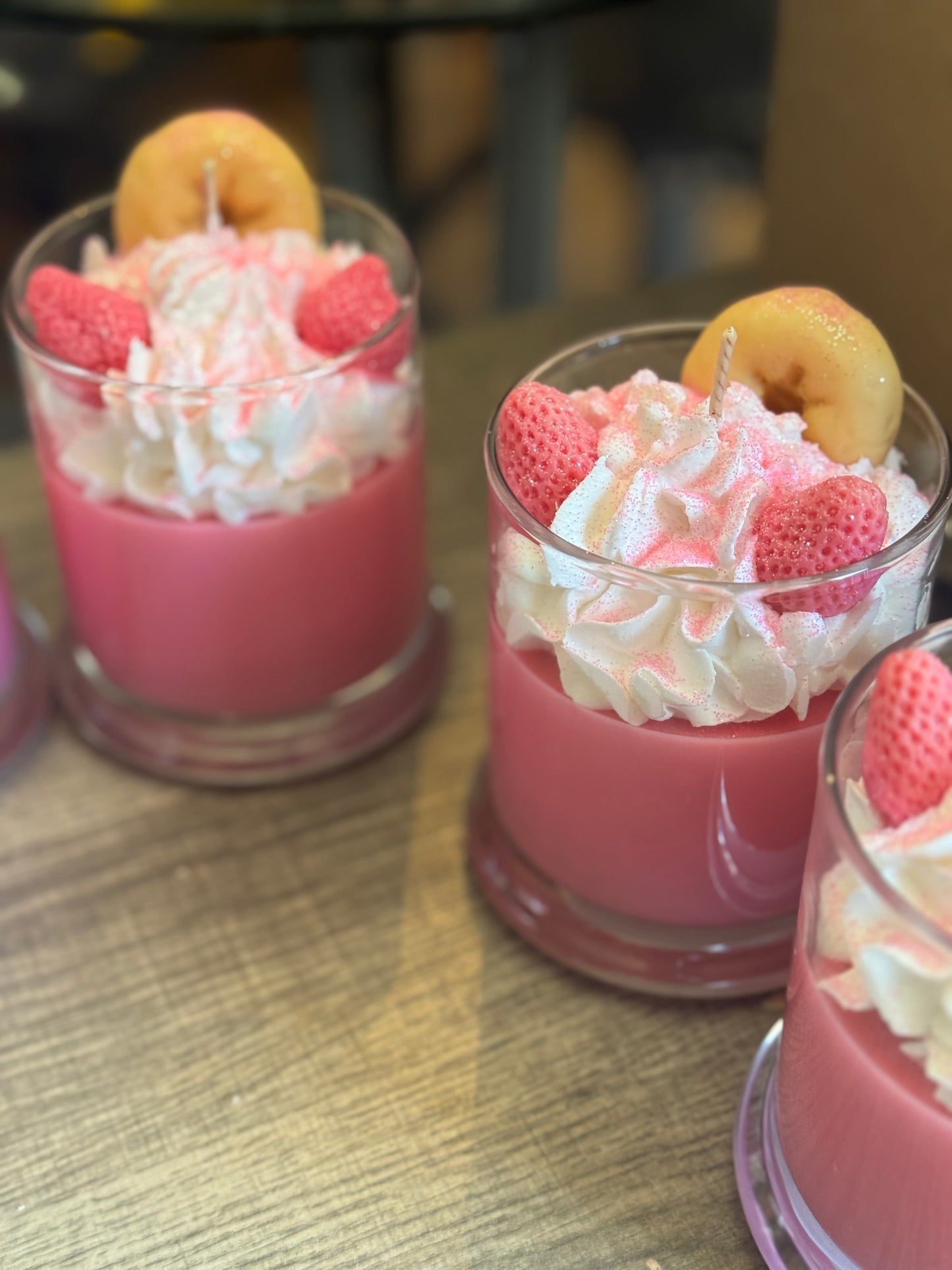 Pink Sugary Donut Scented Candle