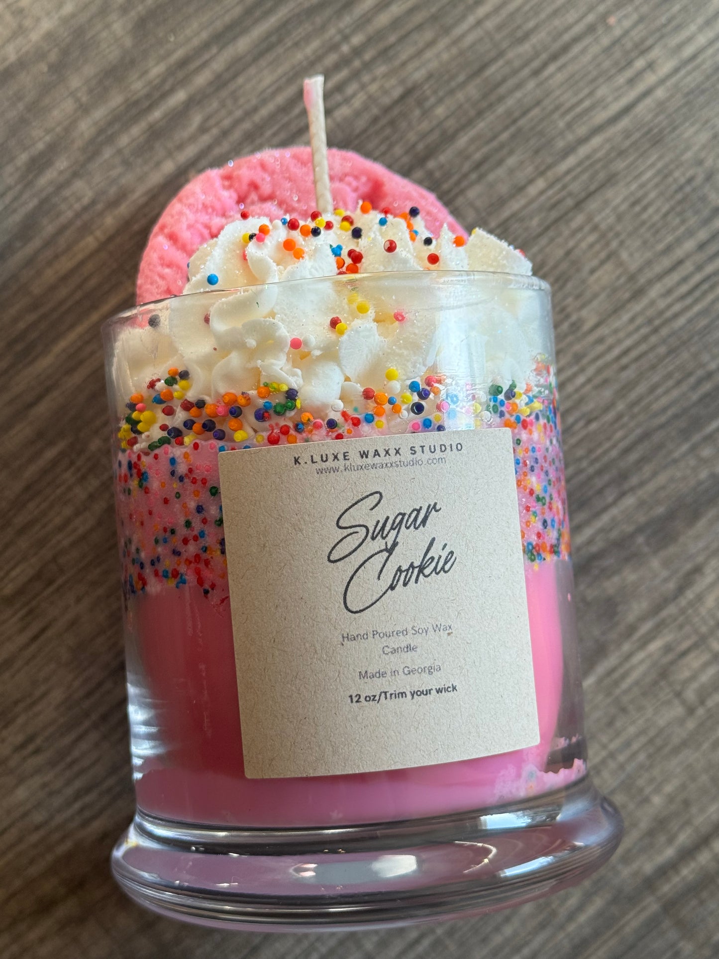 Sugar Cookie Scented Candle
