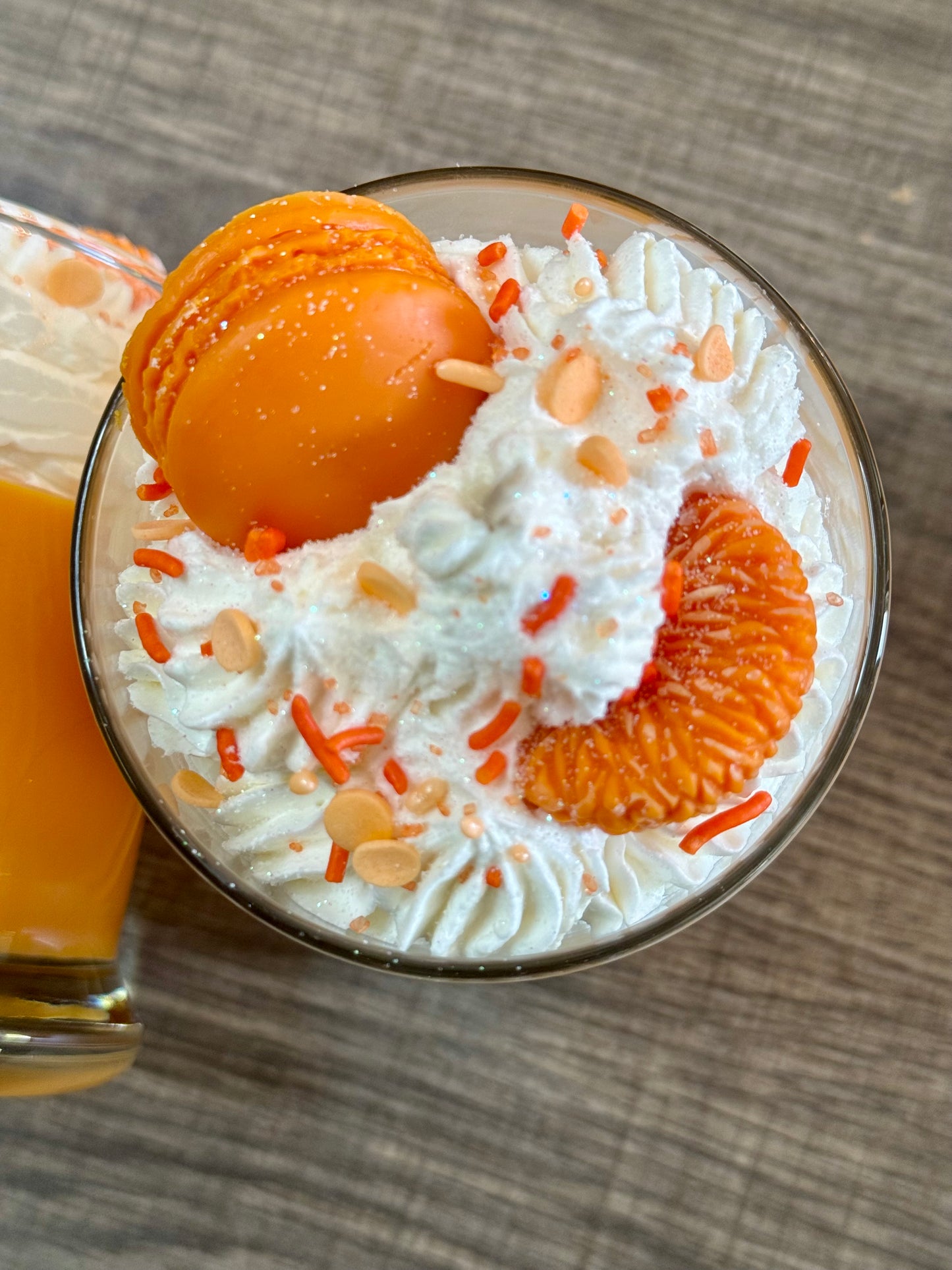Sweet Mandarin Macaron Scented Candle