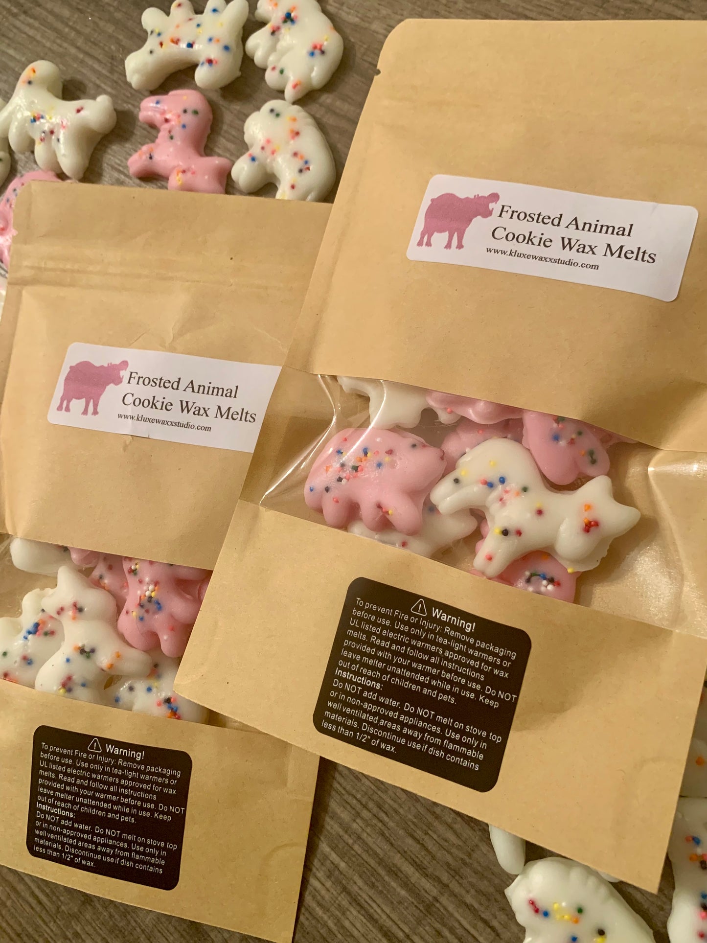 Frosted Animal Cookie Melts