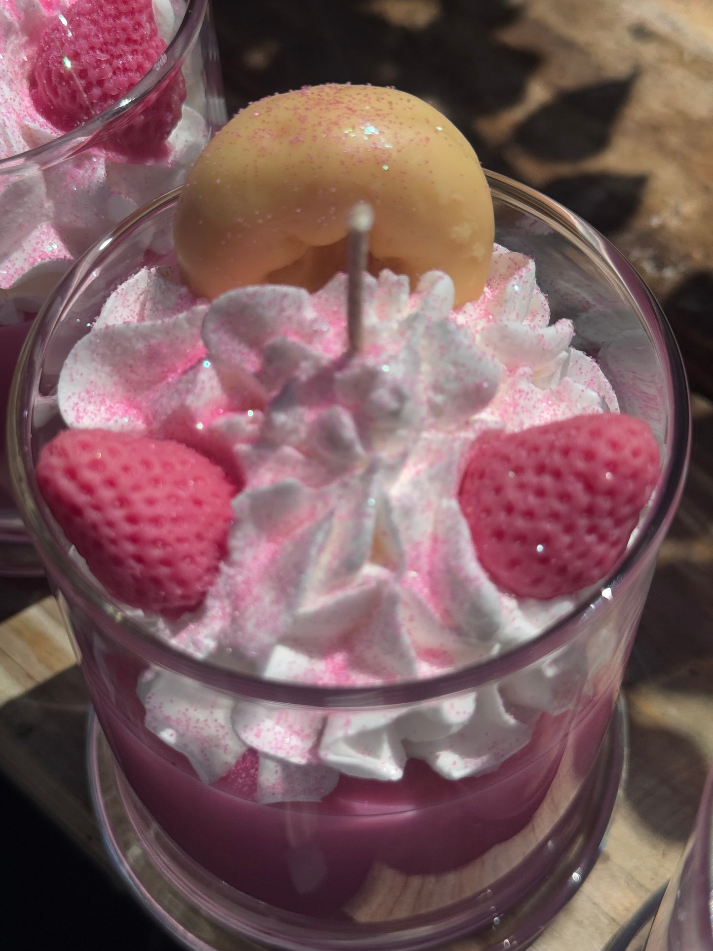 Pink Sugary Donut Scented Candle