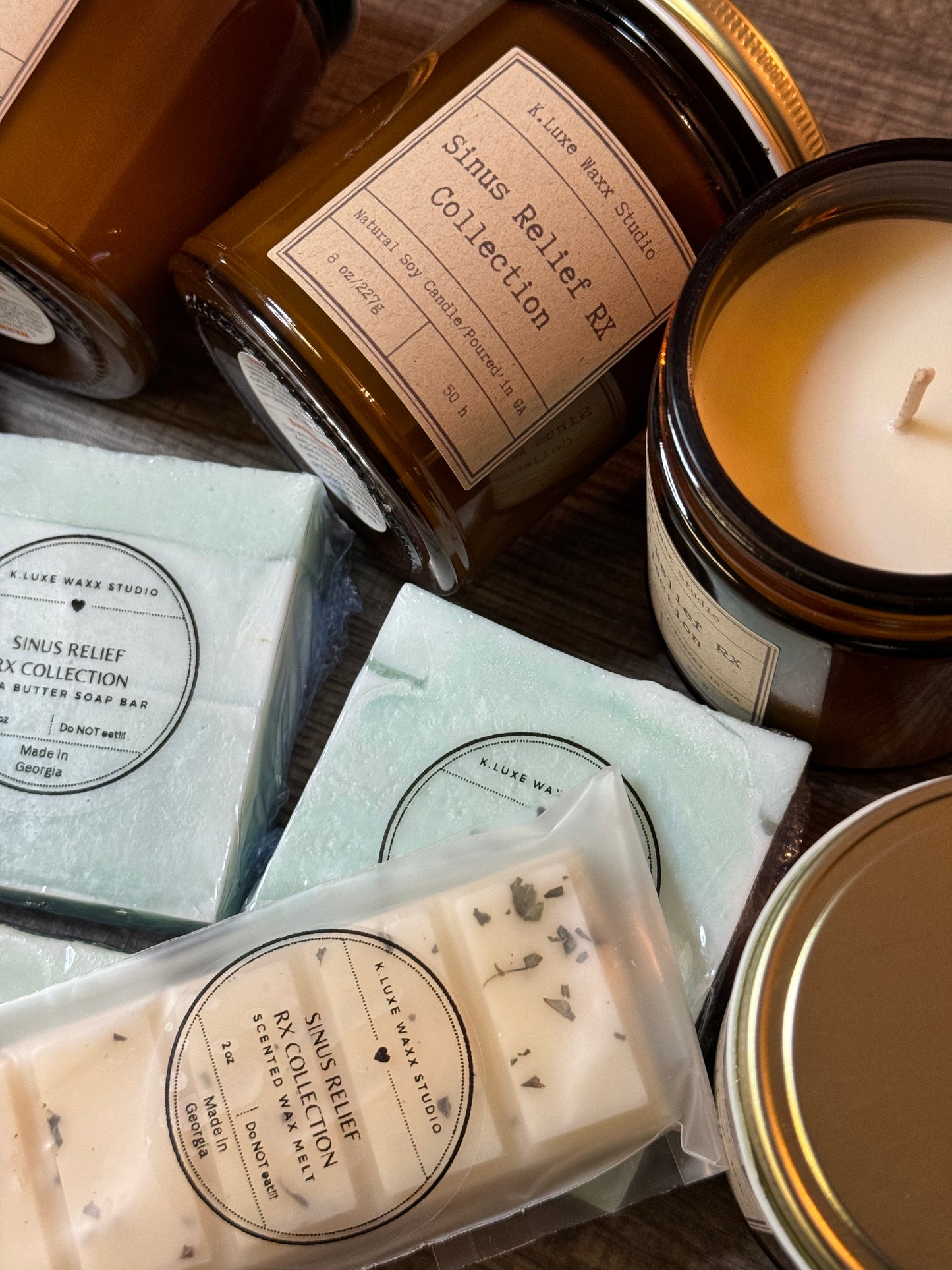 Sinus Relief Jar Candle-8 oz