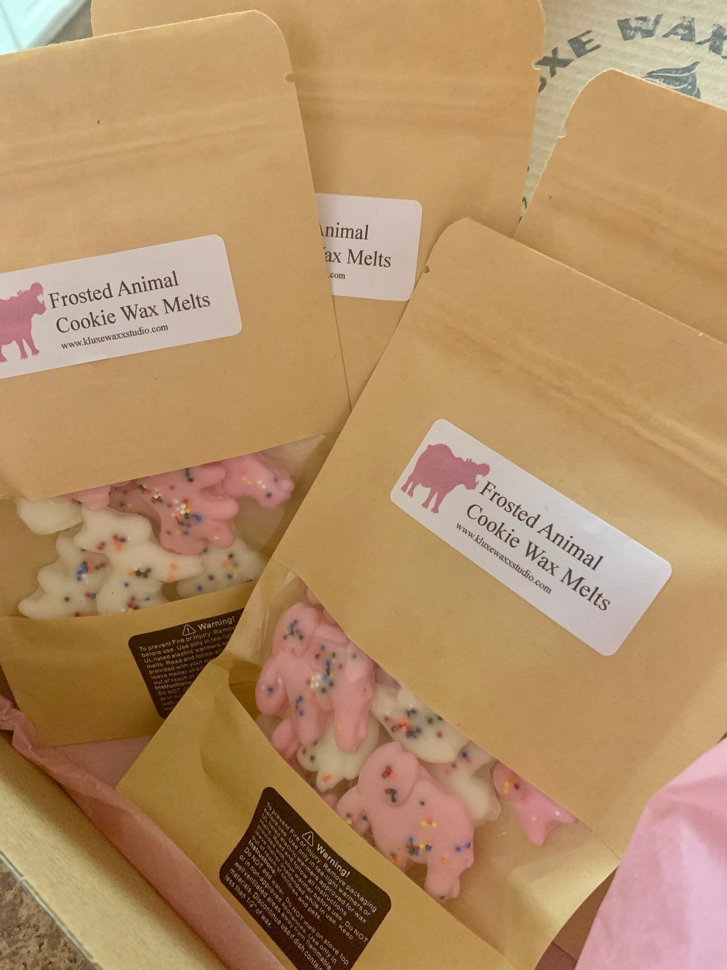 Frosted Animal Cookie Melts