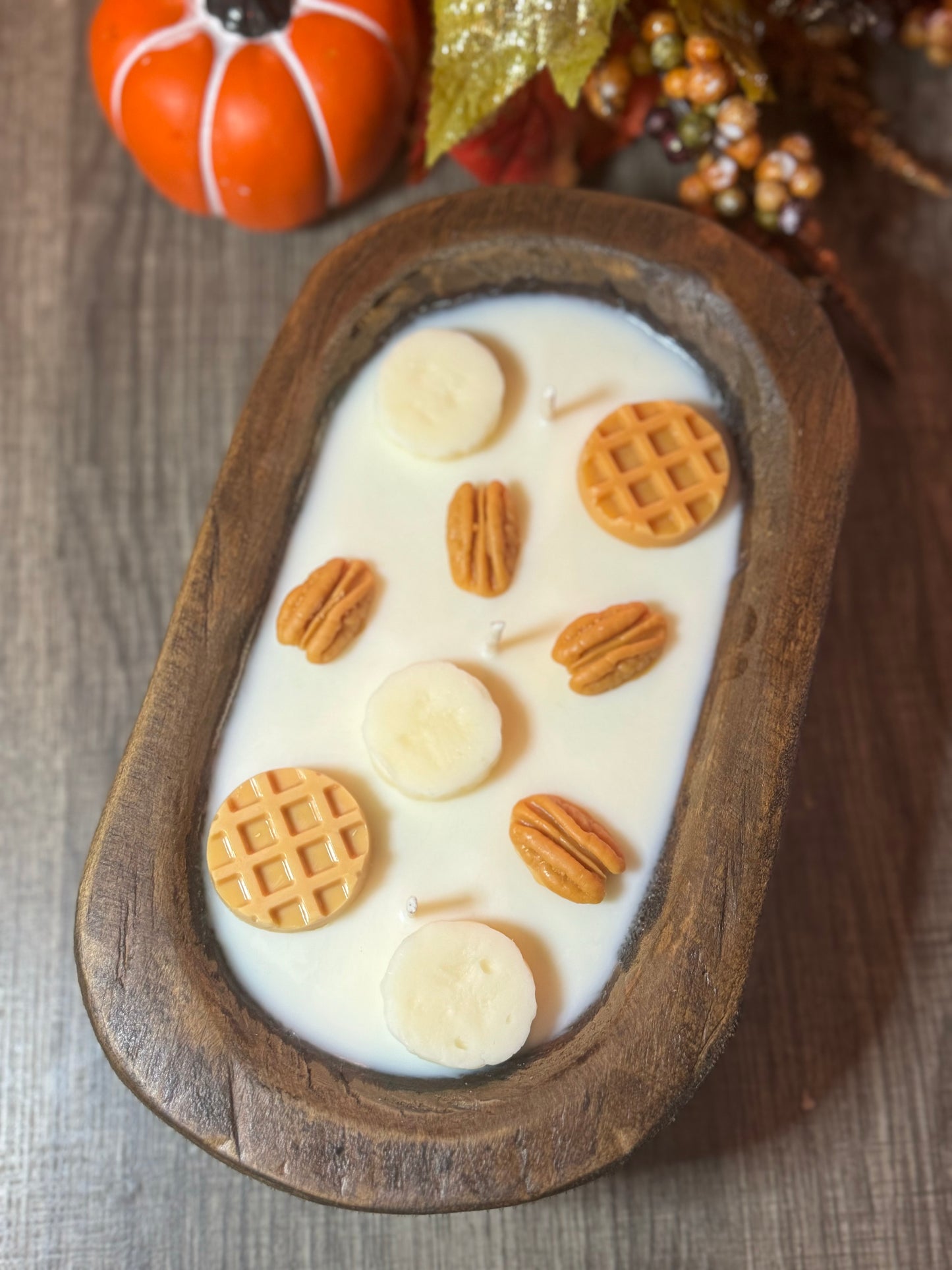 Banana Nut Bread Dough Bowl Candle