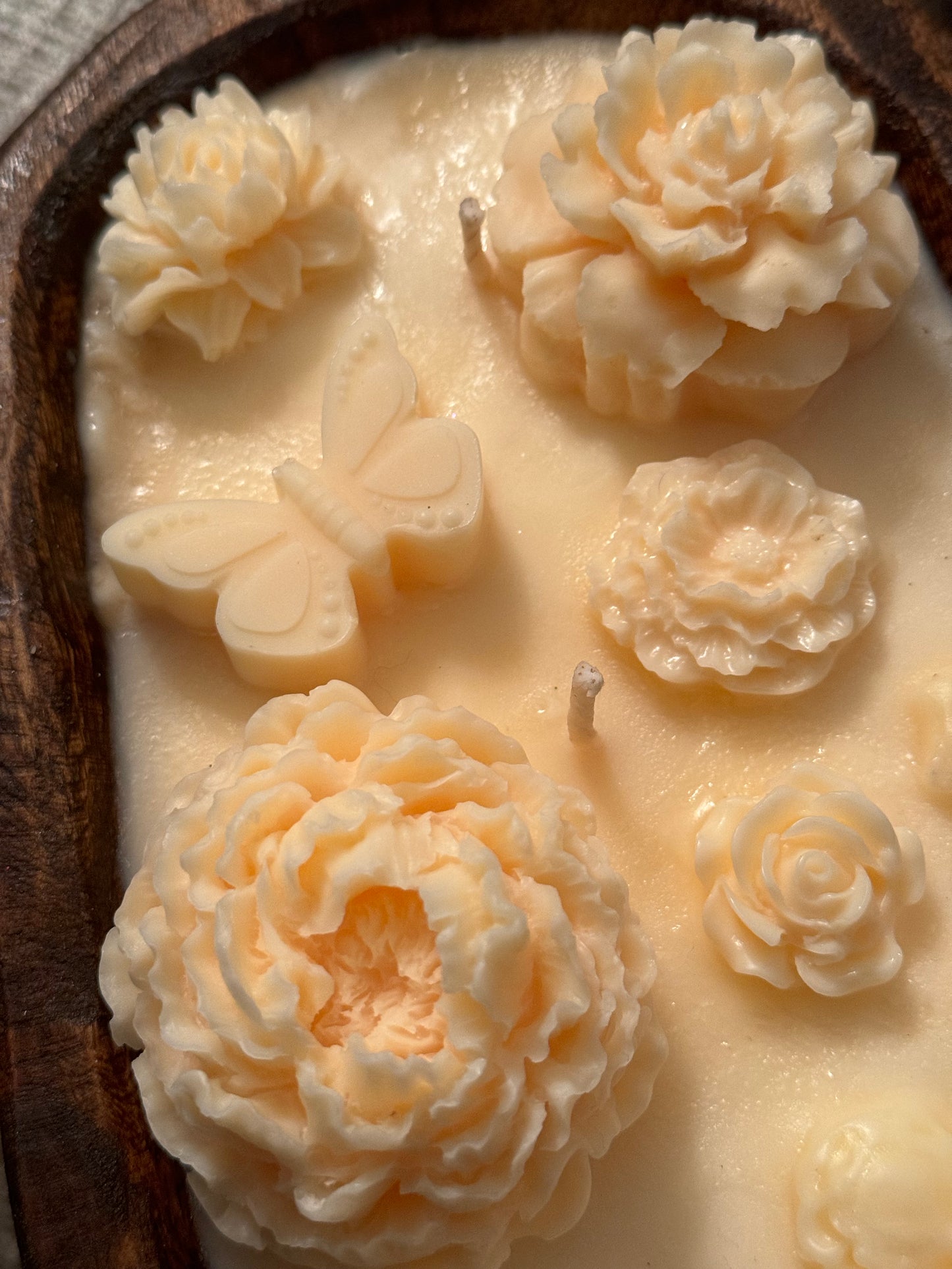 Beauty Botanical Flower Candle