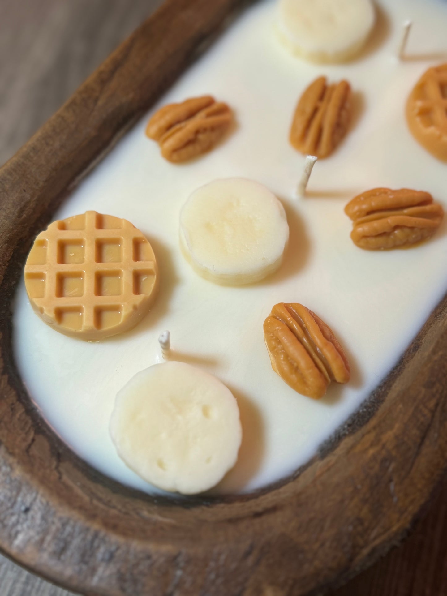 Banana Nut Bread Dough Bowl Candle