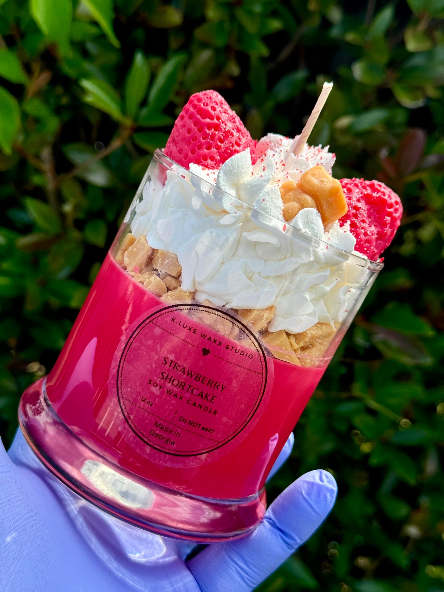 Strawberry Shortcake Scented Candle