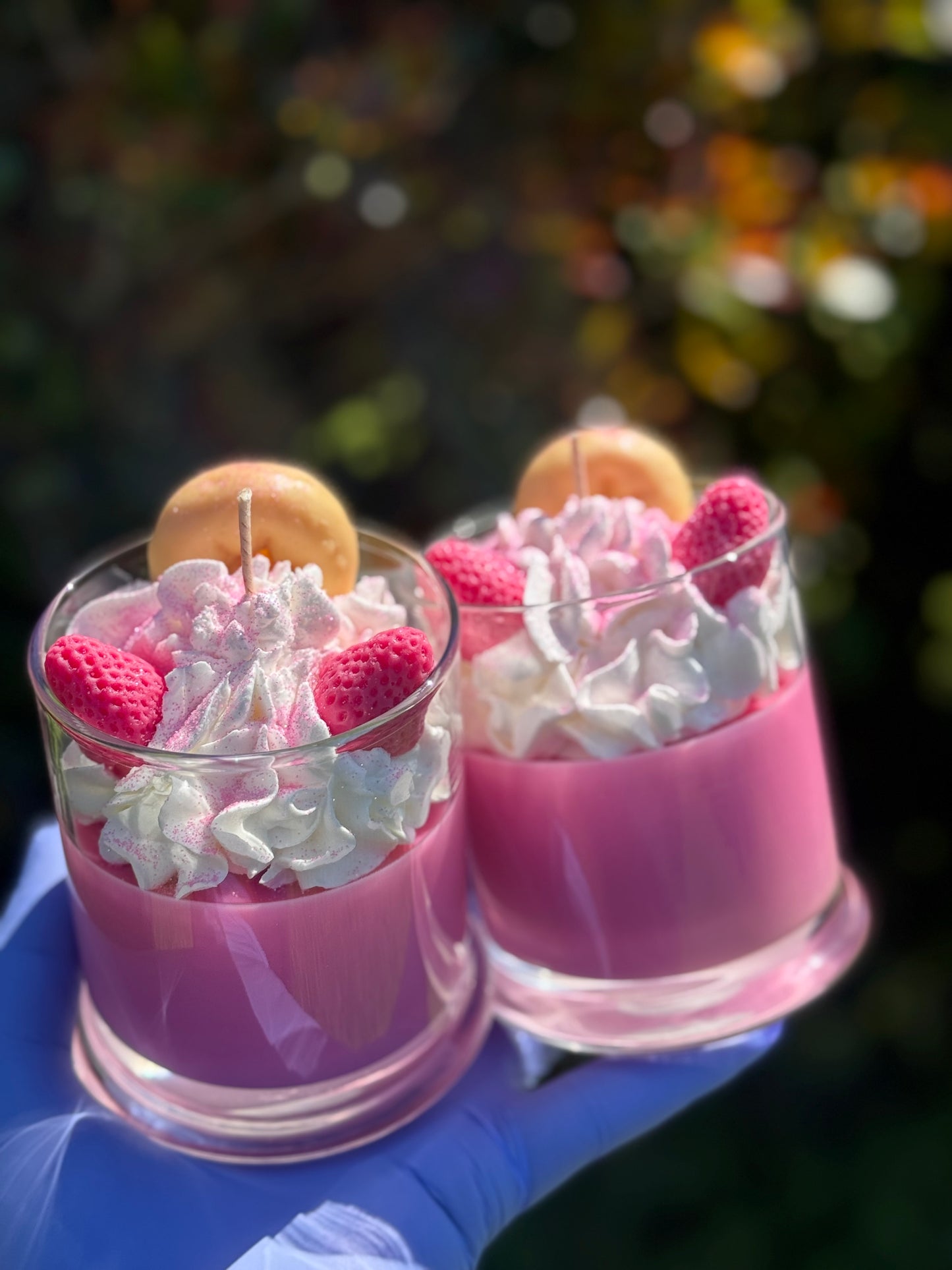 Pink Sugary Donut Scented Candle