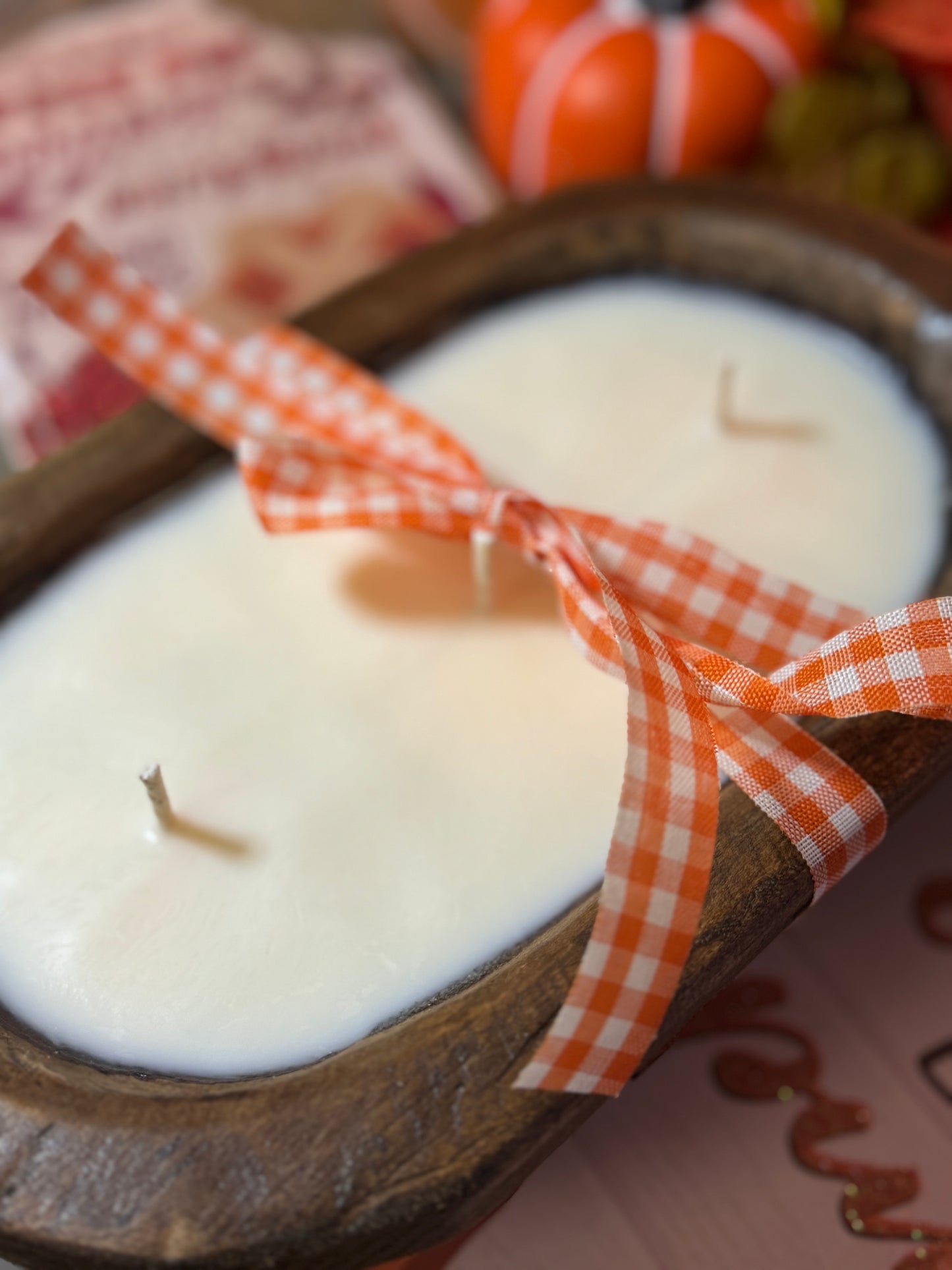 Fall Scented Dough Bowl Candle