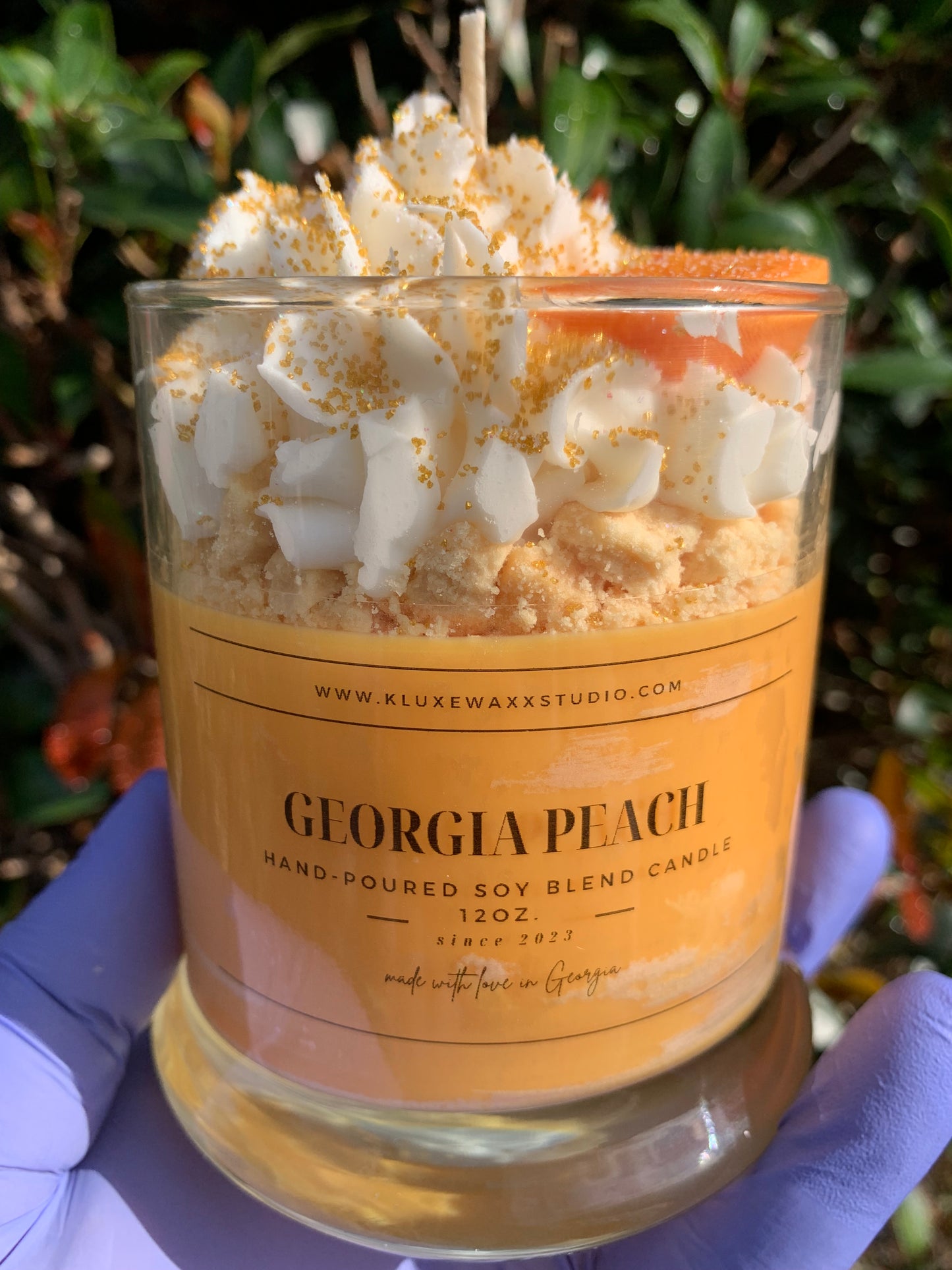 Georgia Peach Scented Candle