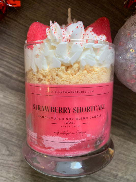 Strawberry Shortcake Scented Candle