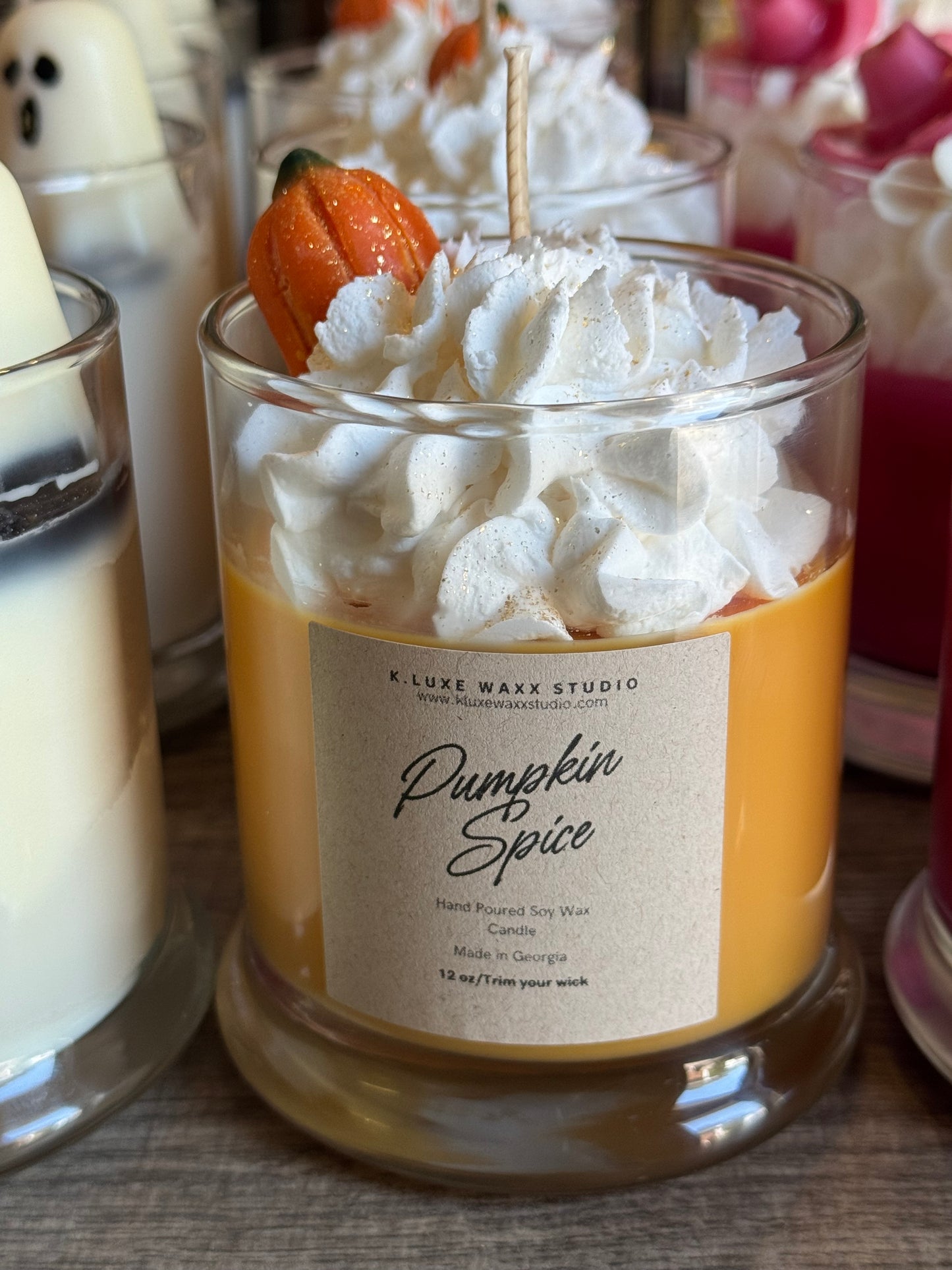 Pumpkin Spice Scented Candle