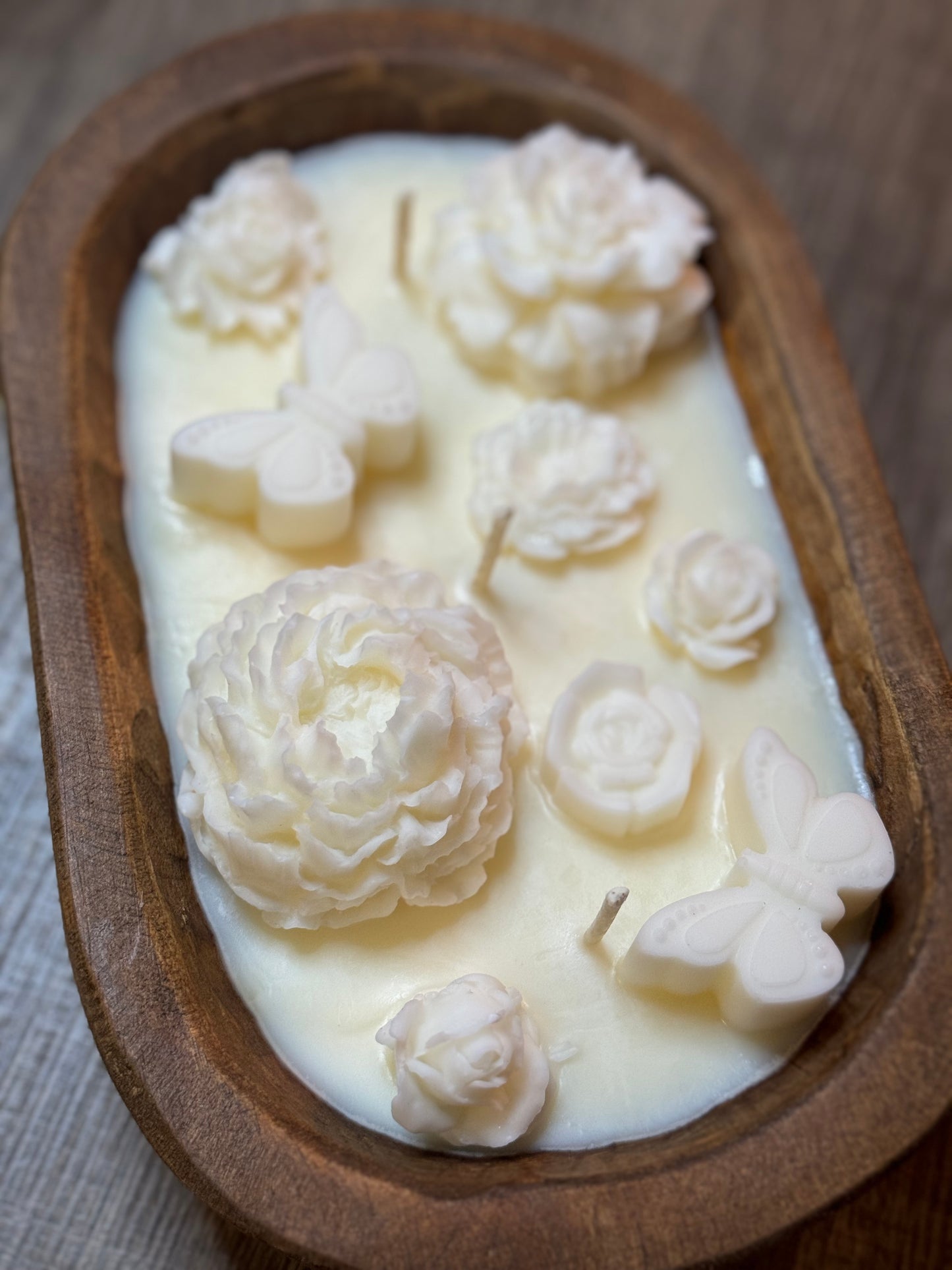 Beauty Botanical Flower Candle