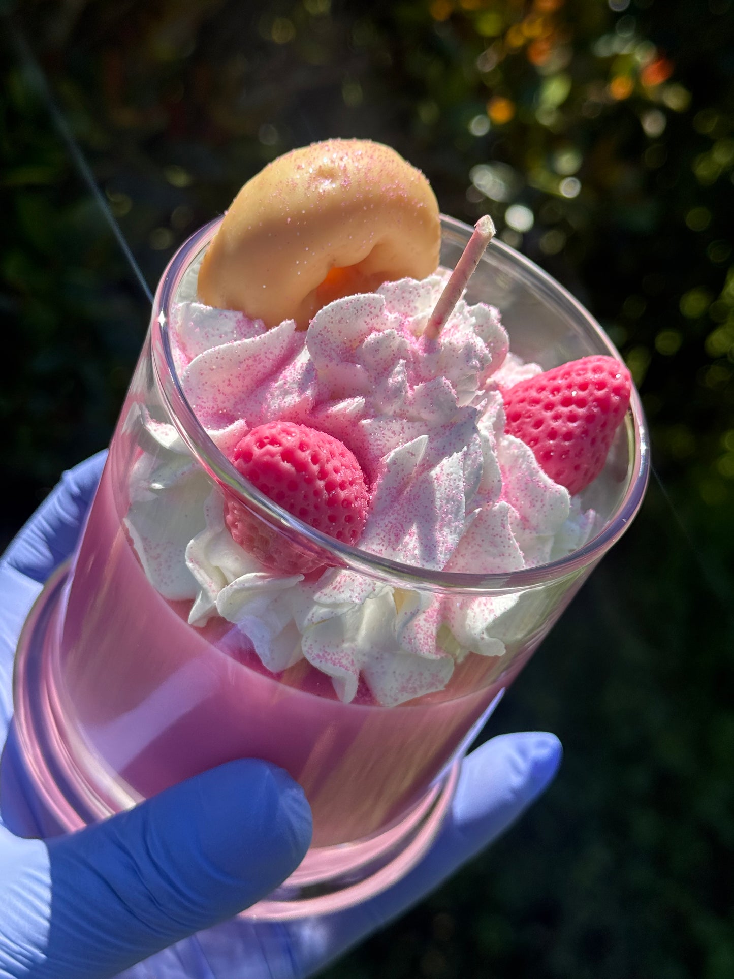 Pink Sugary Donut Scented Candle