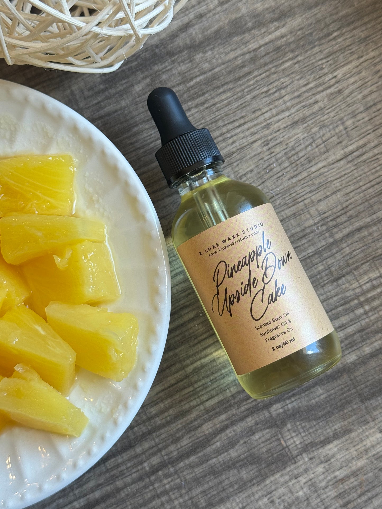 Pineapple Upside Down Cake Scented Body Oil