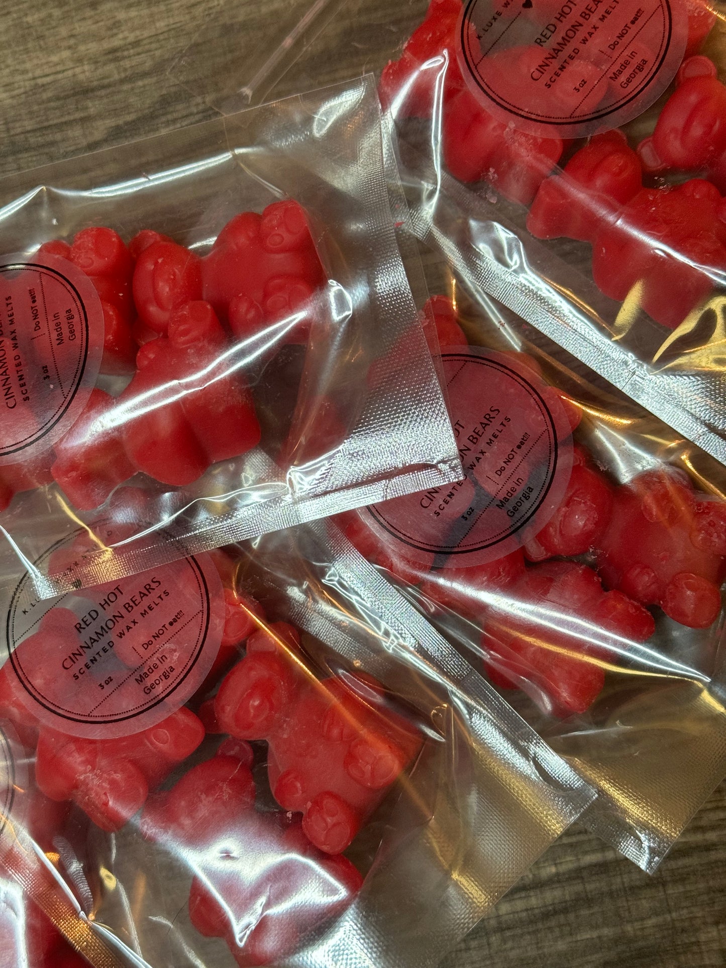 Red Hot Cinnamon Gummy Bears Wax Melts