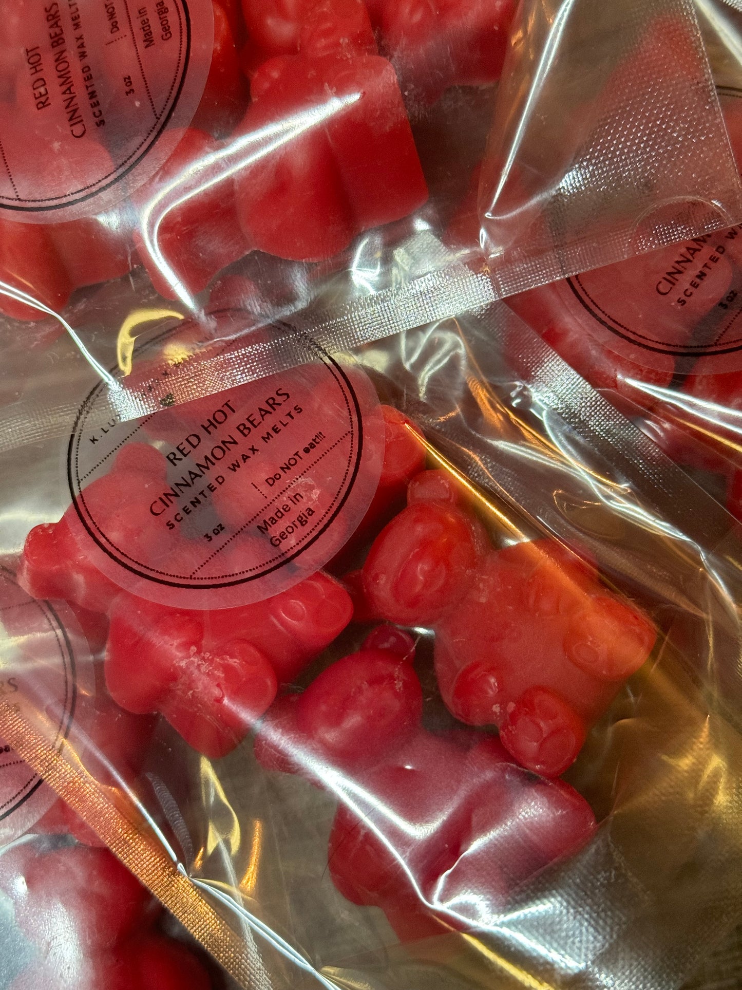 Red Hot Cinnamon Gummy Bears Wax Melts