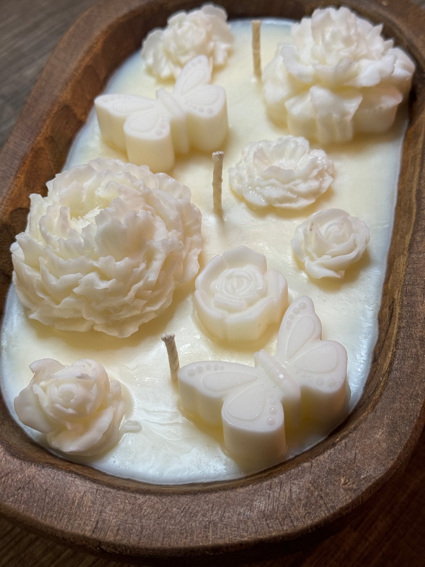 Beauty Botanical Flower Candle