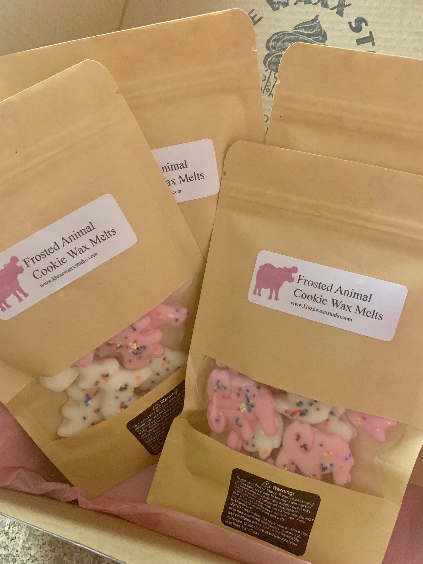 Frosted Animal Cookie Melts