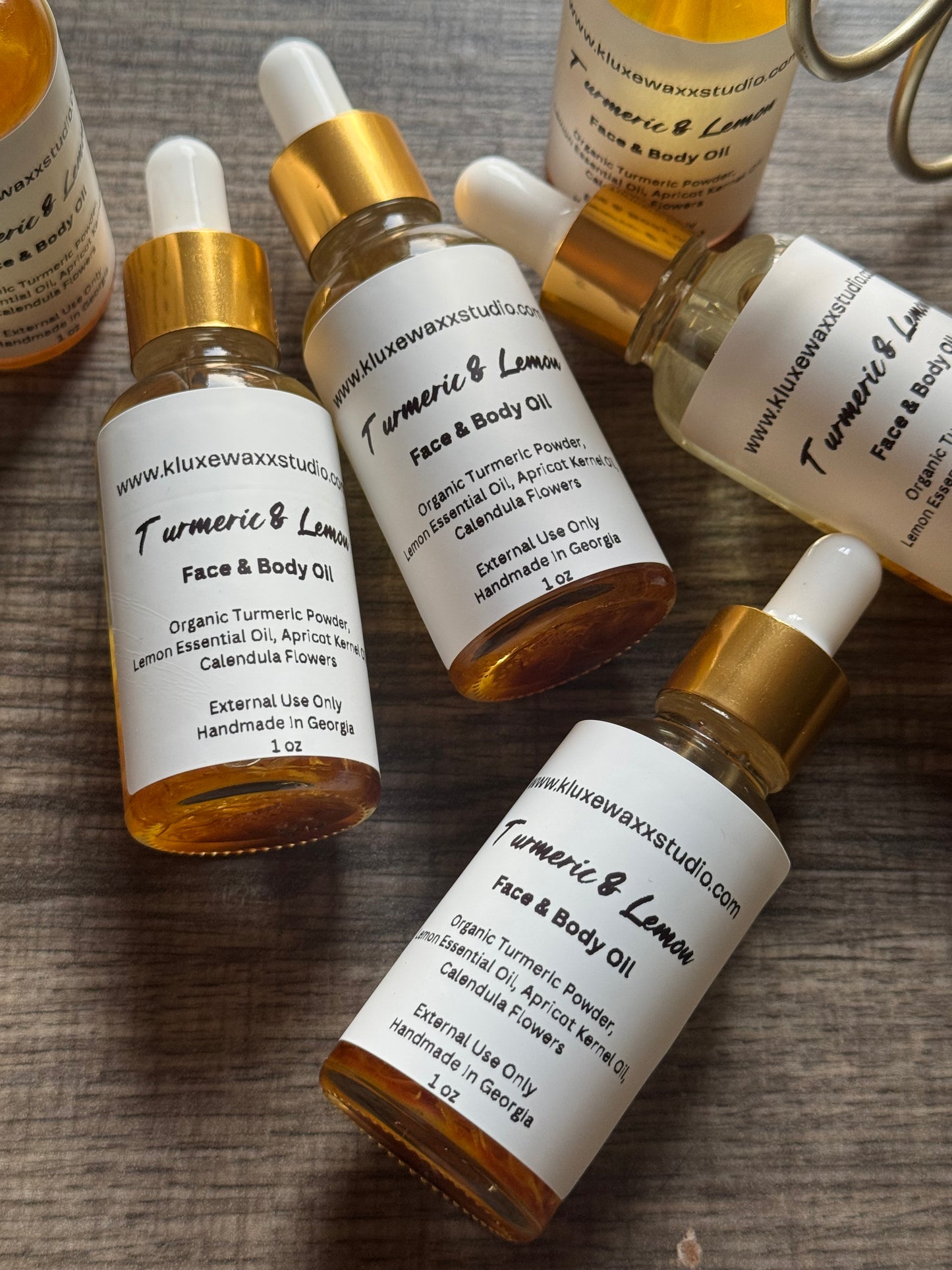 Turmeric & Lemon Facial & Body Oil