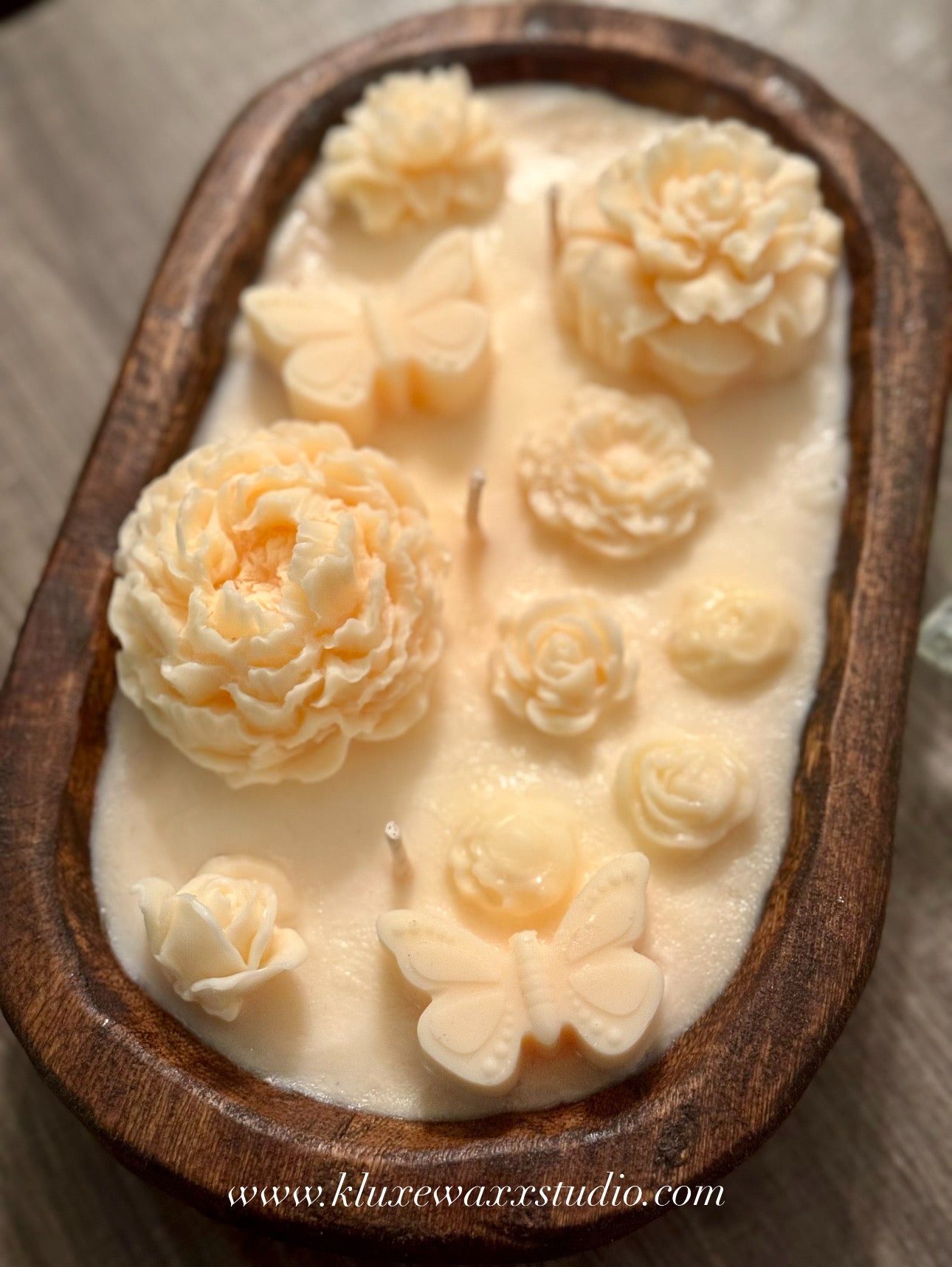 Beauty Botanical Flower Candle