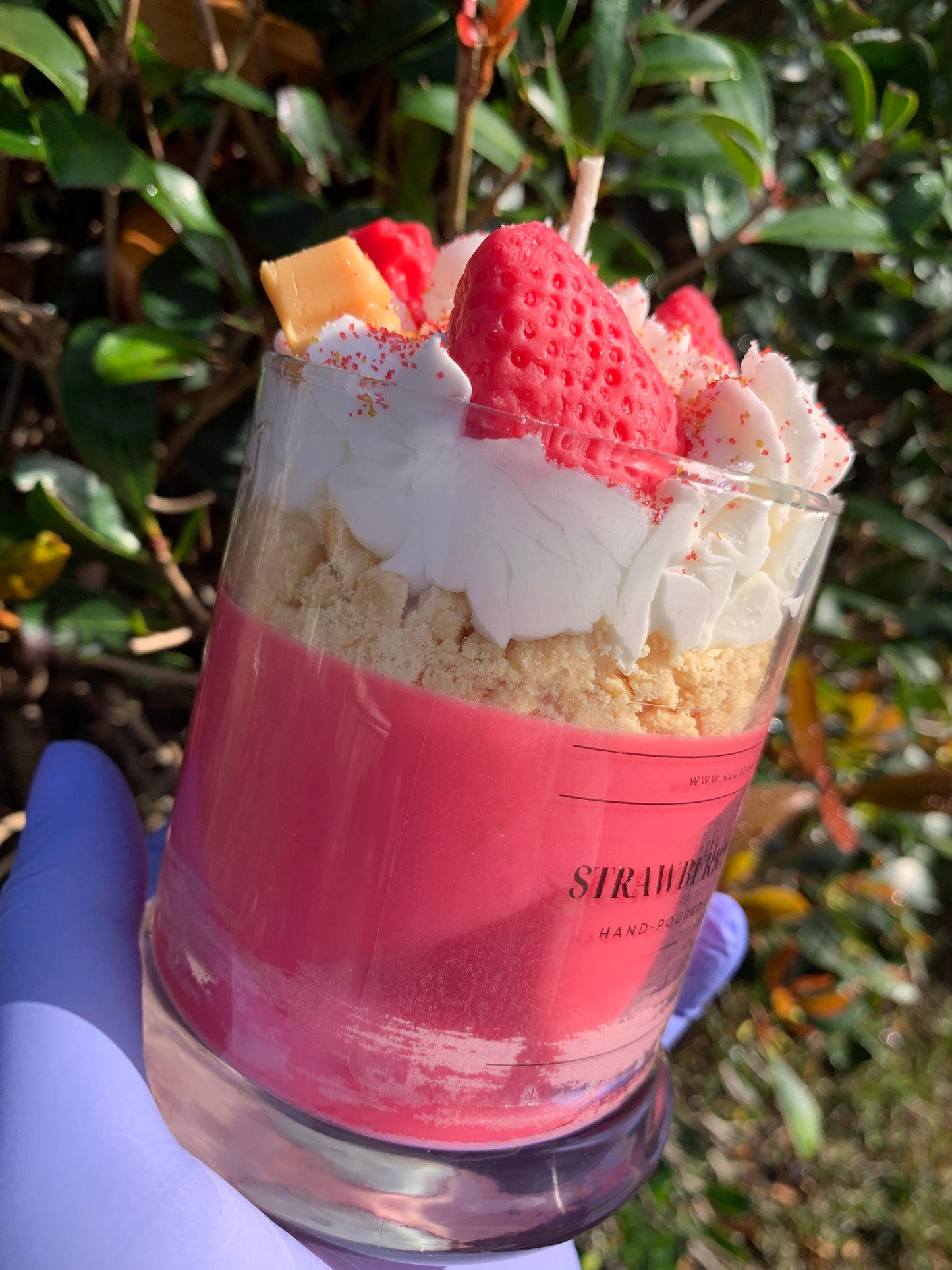 Strawberry Shortcake Scented Candle