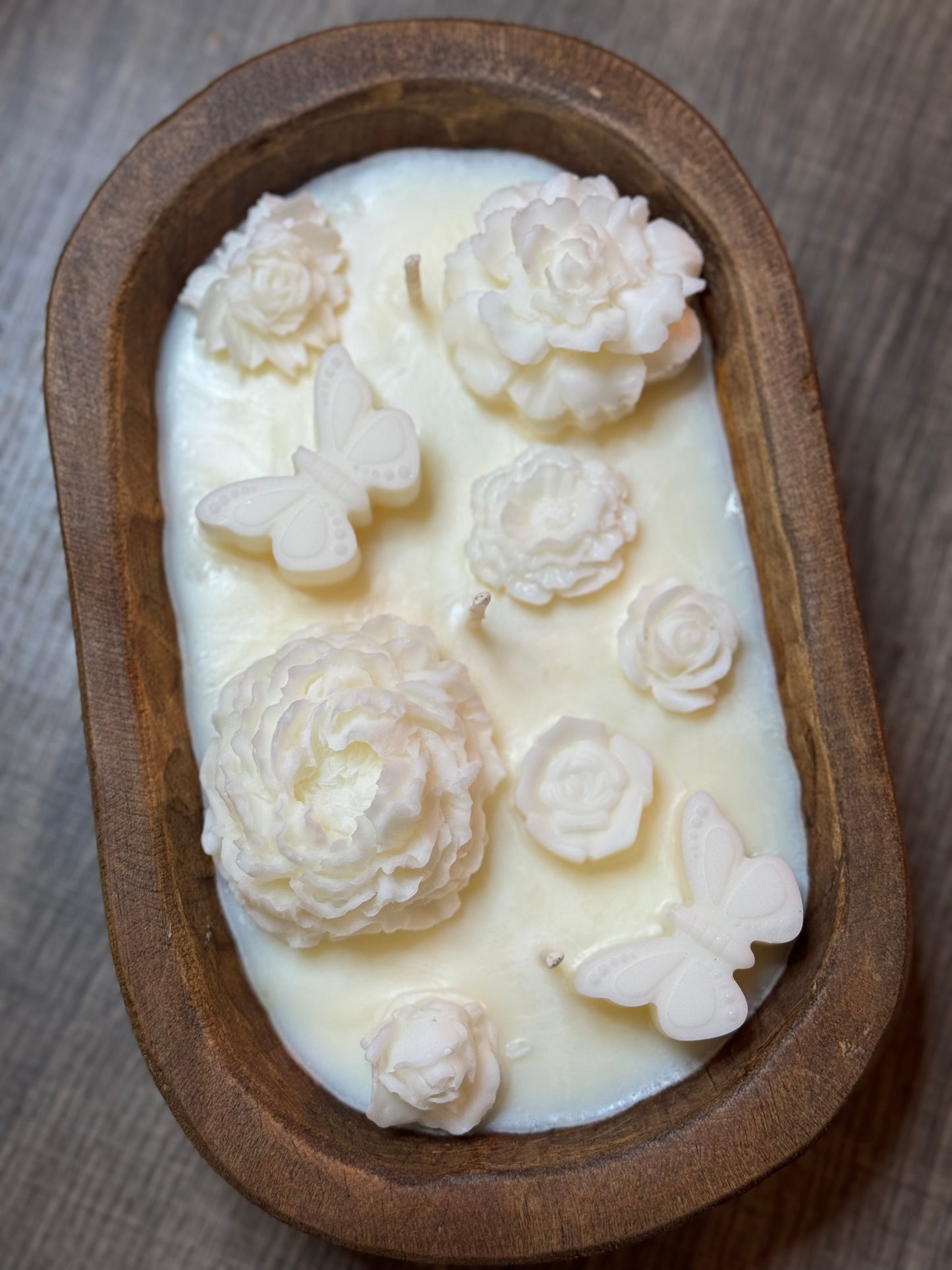 Beauty Botanical Flower Candle