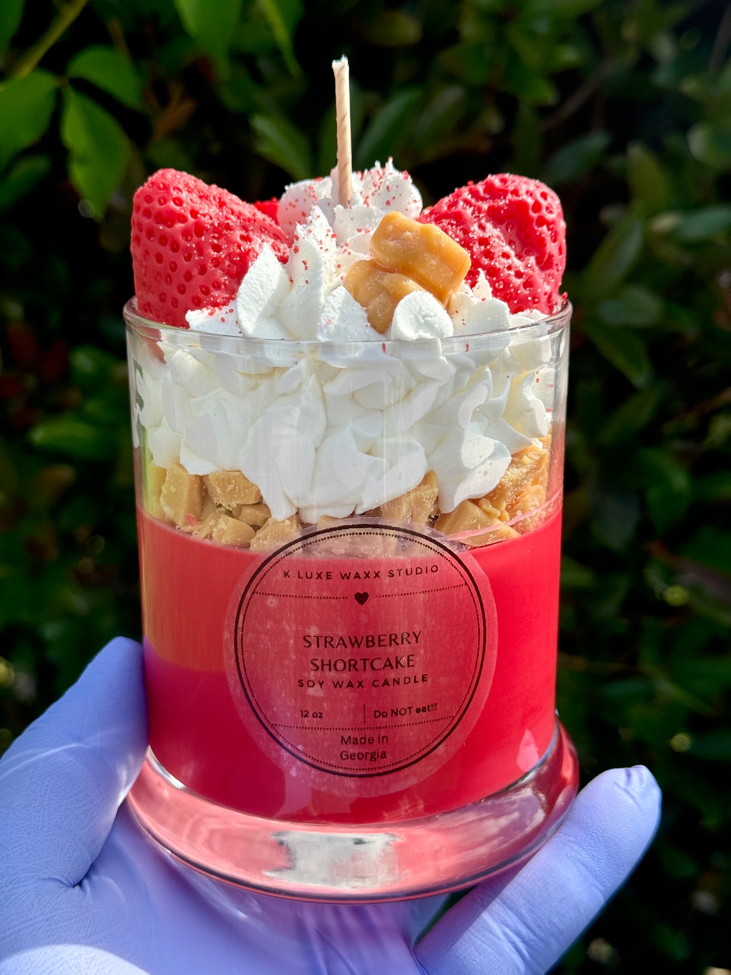 Strawberry Shortcake Scented Candle