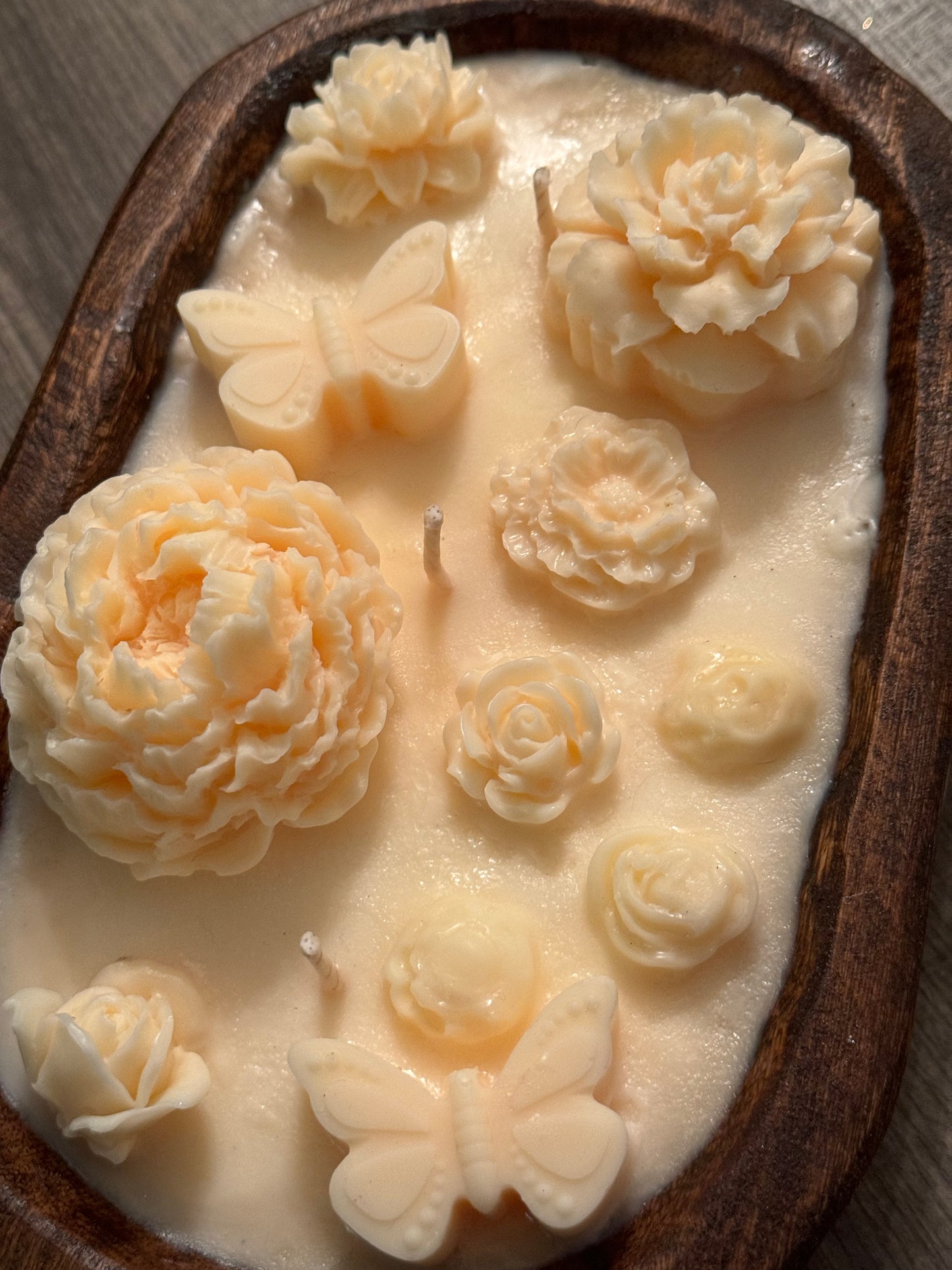 Beauty Botanical Flower Candle