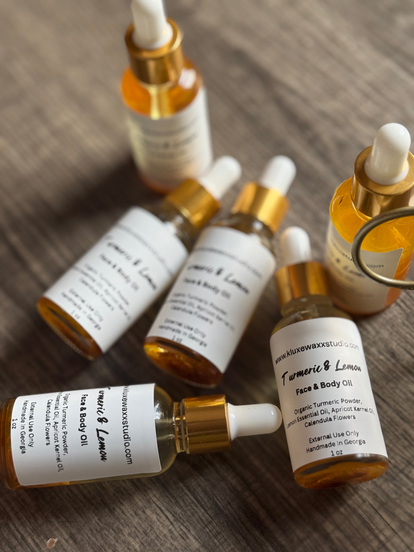 Turmeric & Lemon Facial & Body Oil